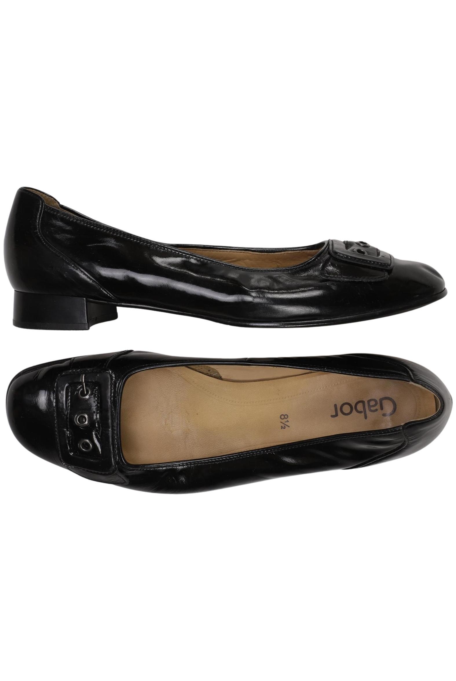 

Gabor Damen Ballerinas, schwarz, Gr. 8.5