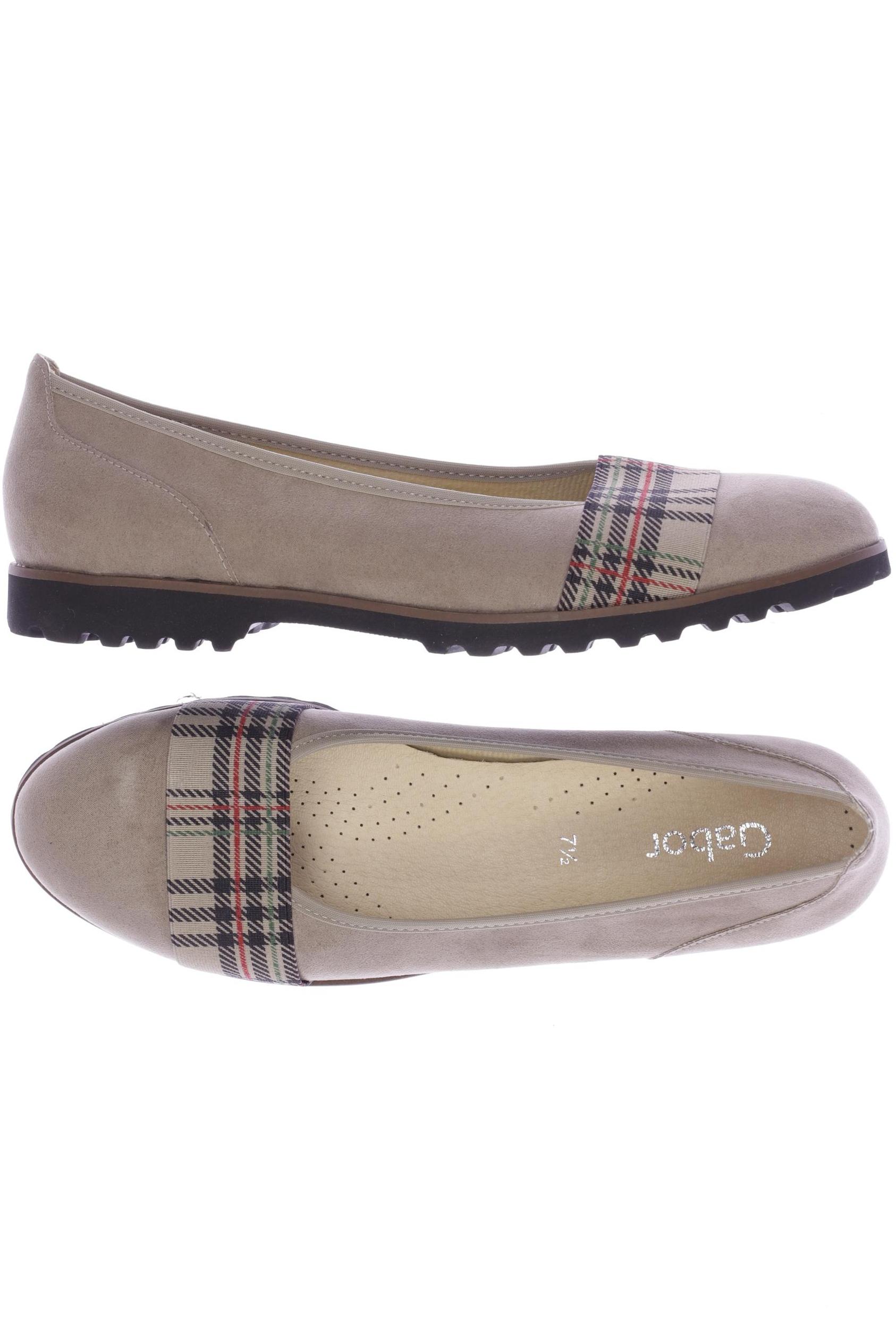

Gabor Damen Ballerinas, beige, Gr. 7.5