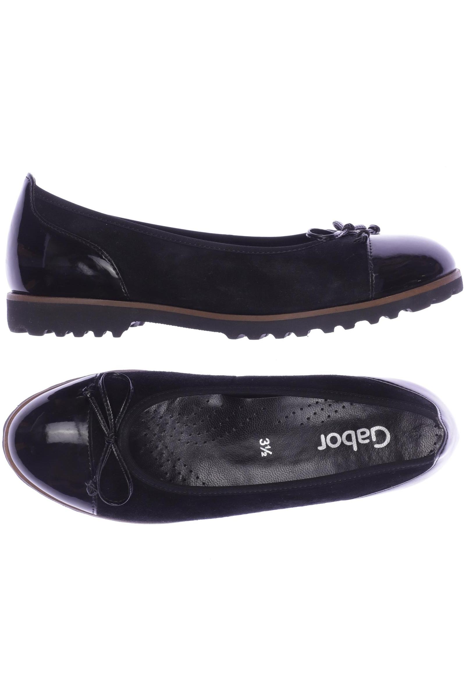 

Gabor Damen Ballerinas, schwarz, Gr. 3.5