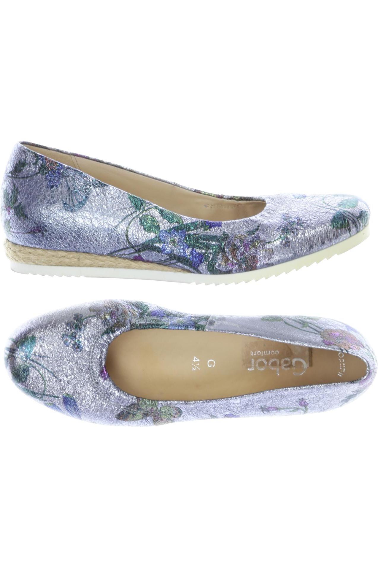 

Gabor Damen Ballerinas, silber, Gr. 4.5