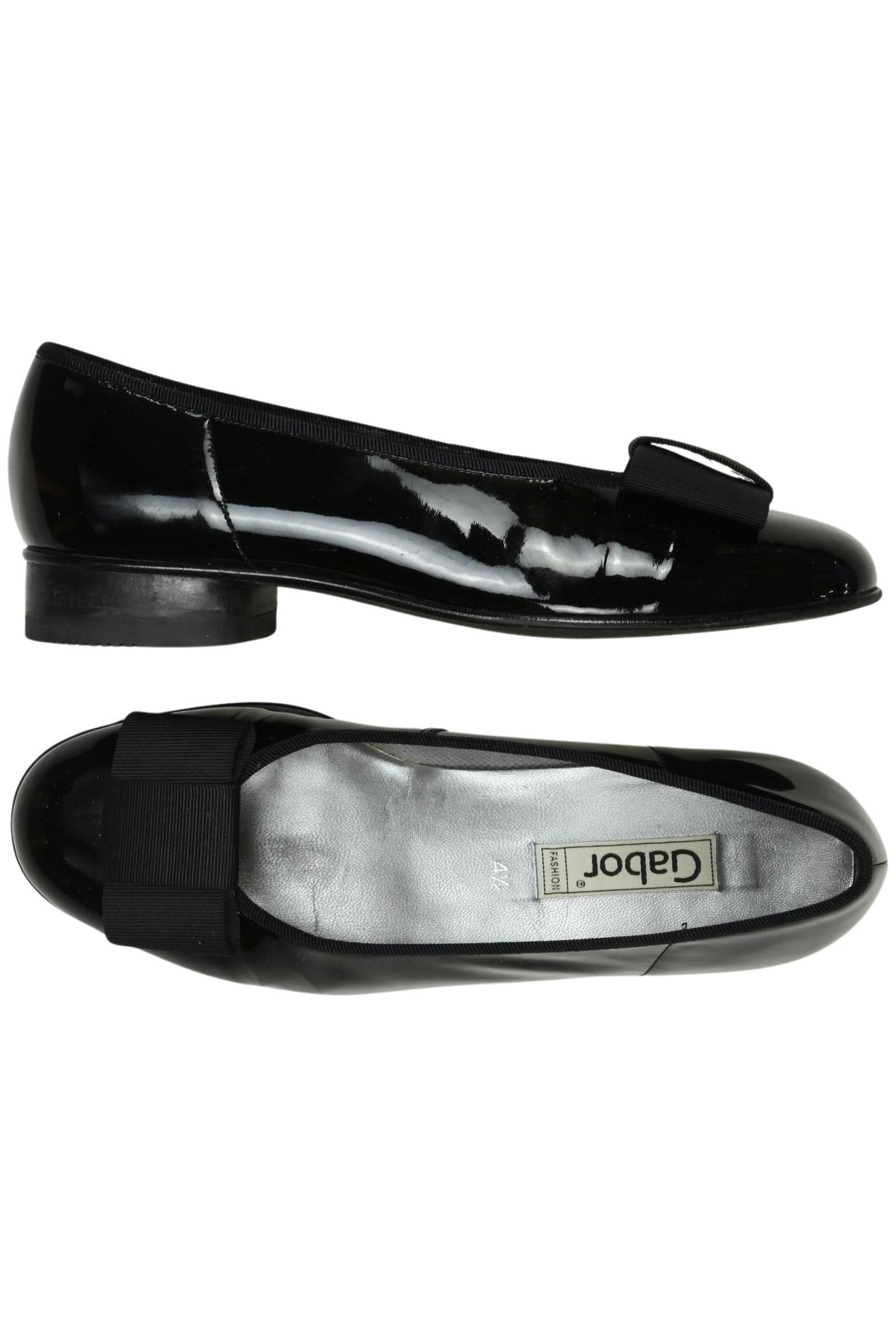 

Gabor Damen Ballerinas, schwarz, Gr. 4.5
