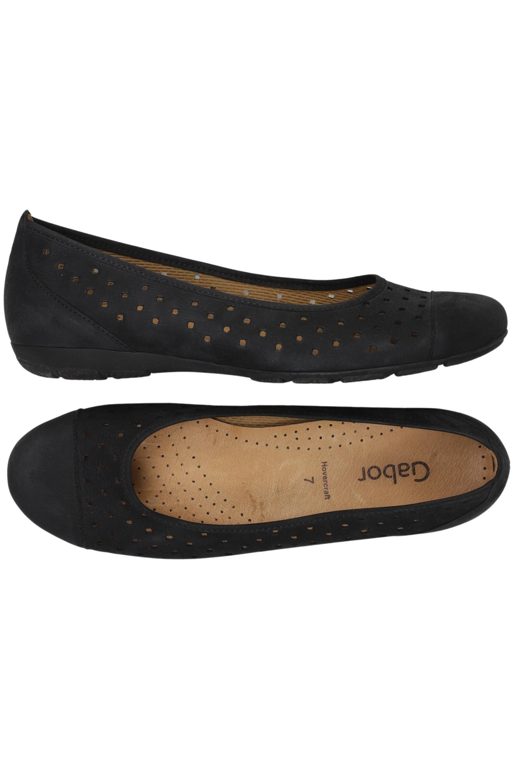

Gabor Damen Ballerinas, schwarz, Gr. 7