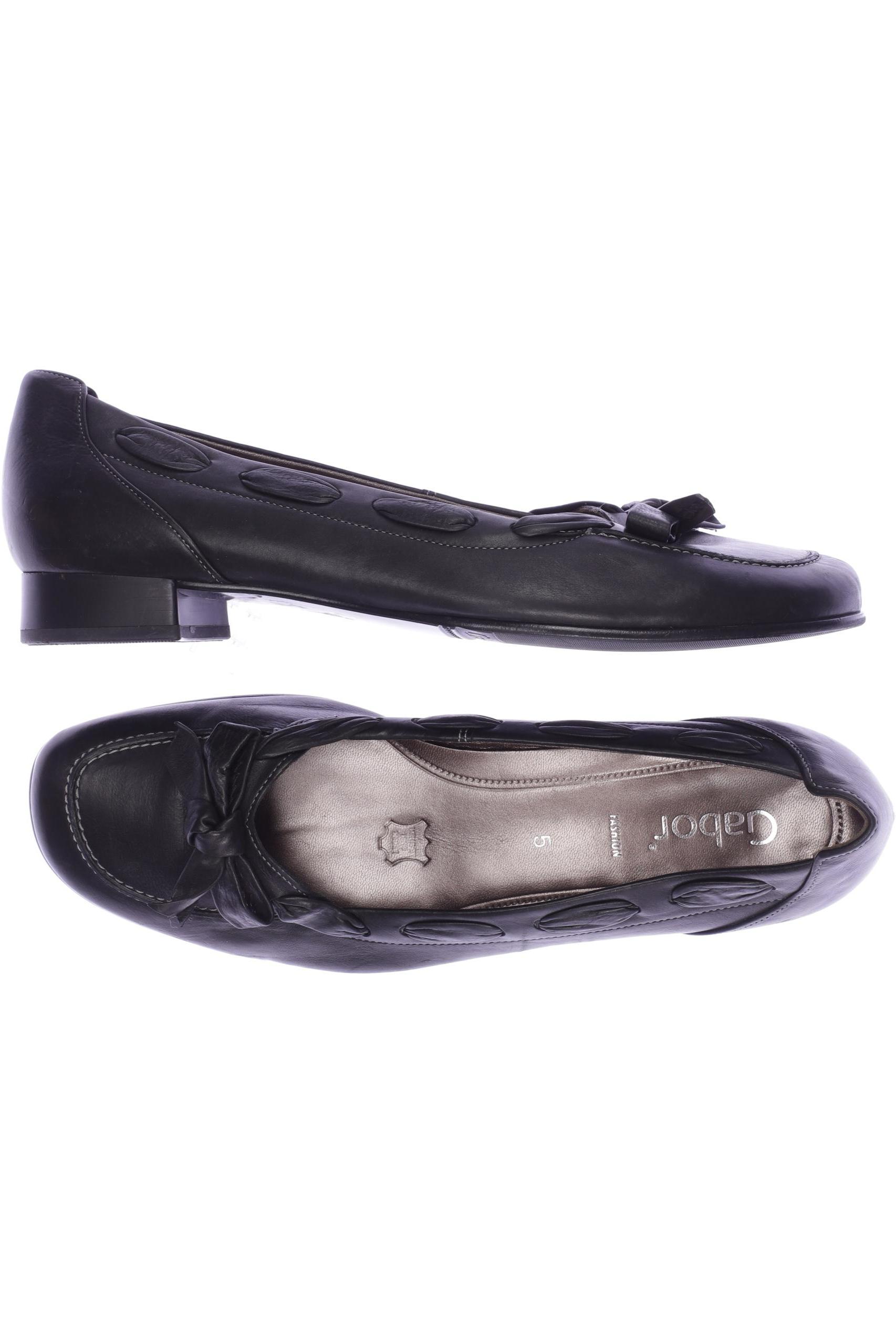 

Gabor Damen Ballerinas, schwarz, Gr. 5