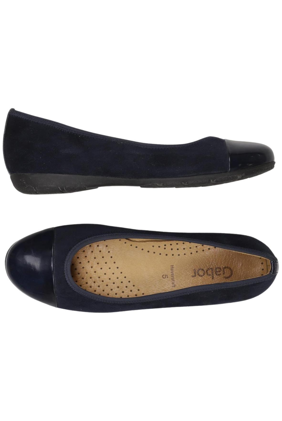 

Gabor Damen Ballerinas, marineblau, Gr. 9