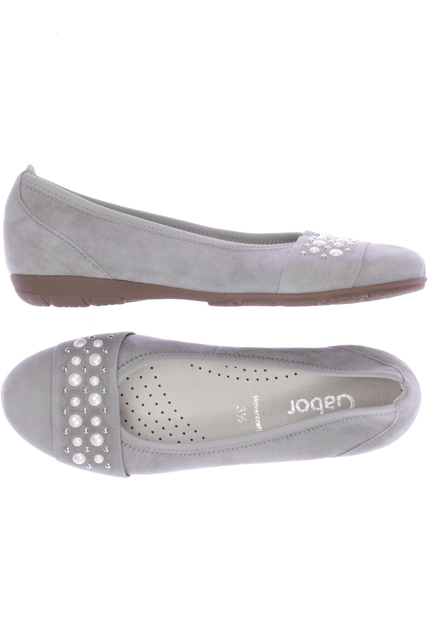 

Gabor Damen Ballerinas, grau, Gr. 3.5