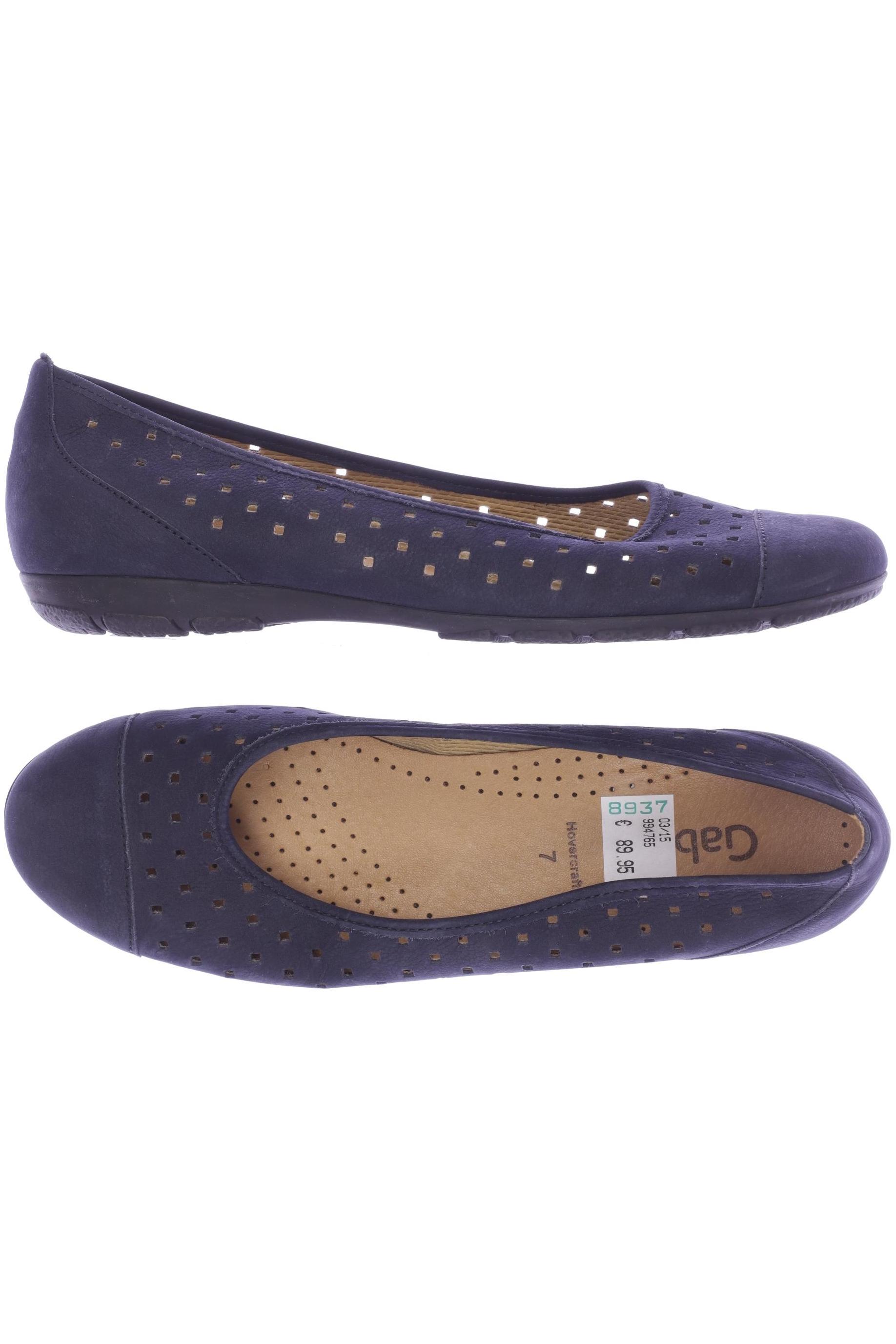 

Gabor Damen Ballerinas, marineblau, Gr. 7