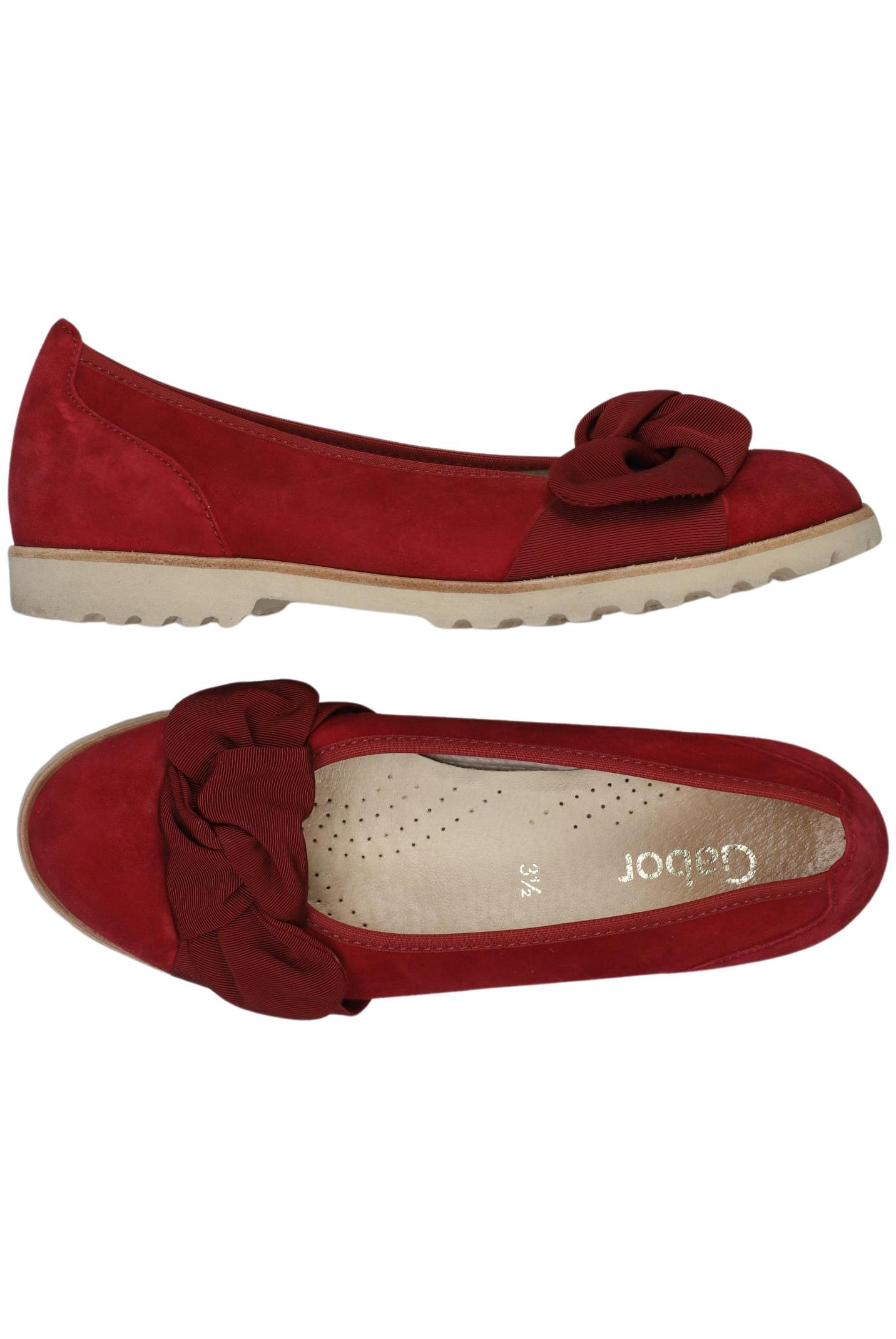 

Gabor Damen Ballerinas, rot, Gr. 3.5