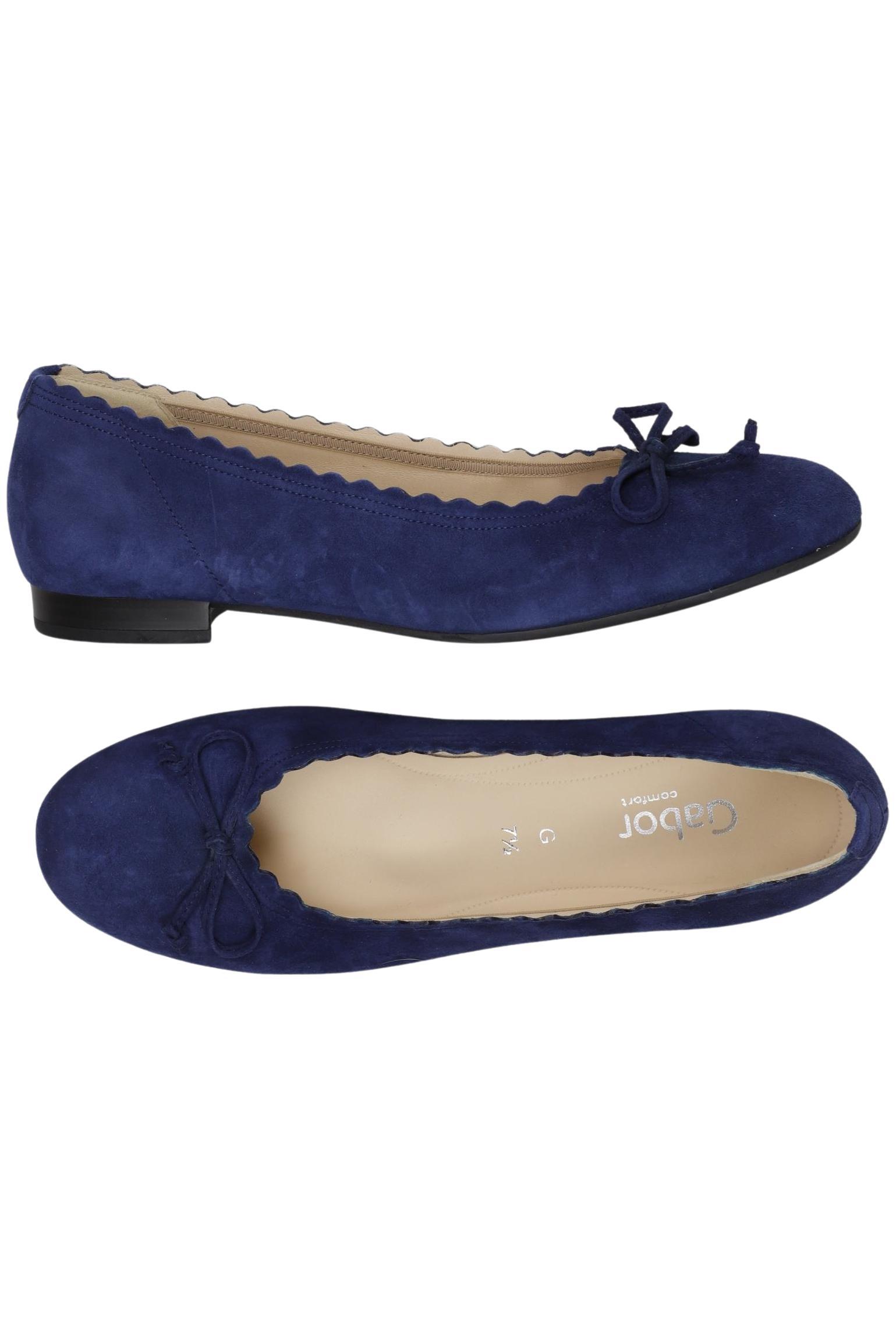

Gabor Damen Ballerinas, marineblau, Gr. 7.5