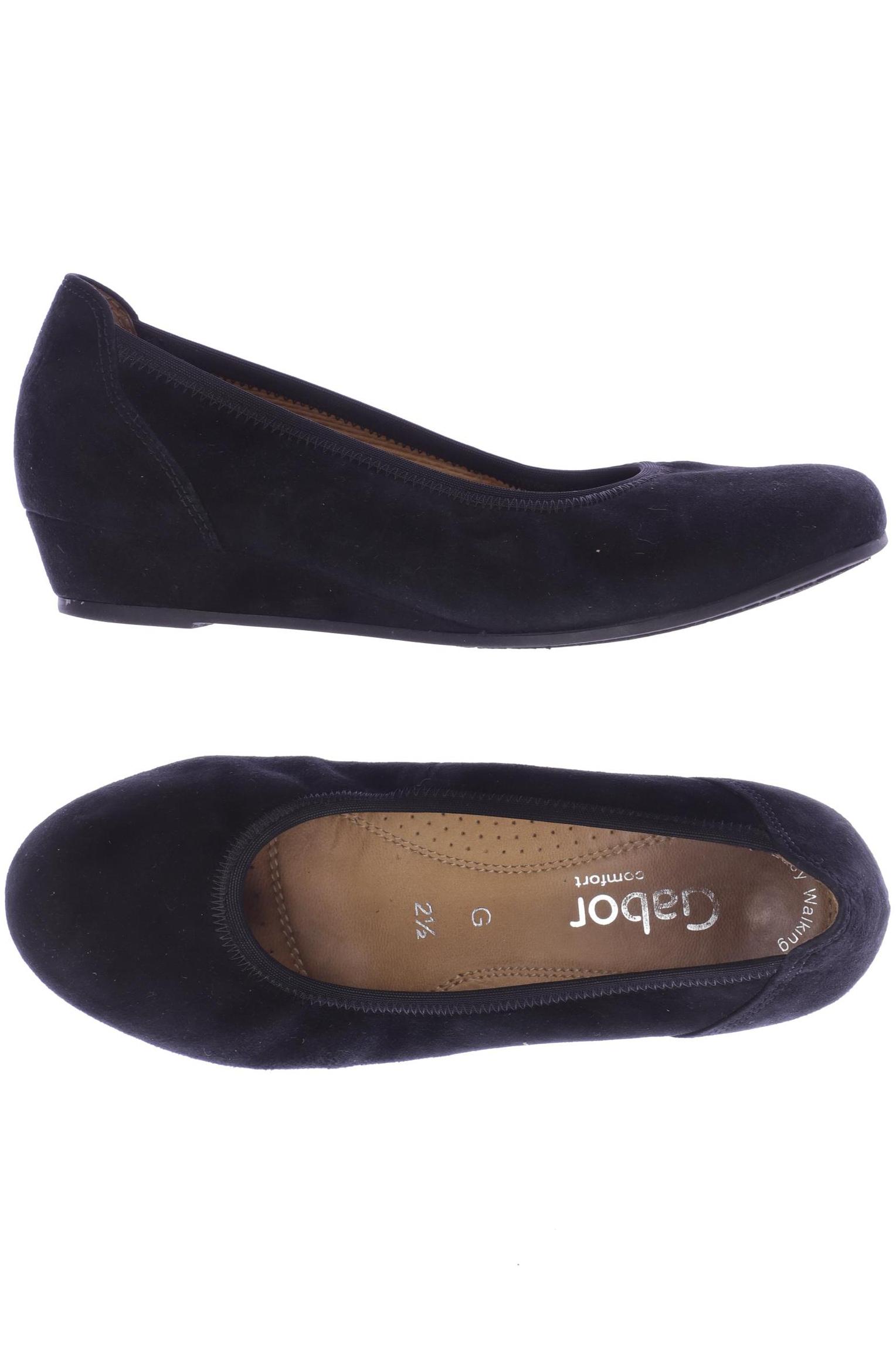 

Gabor Damen Ballerinas, schwarz, Gr. 2.5