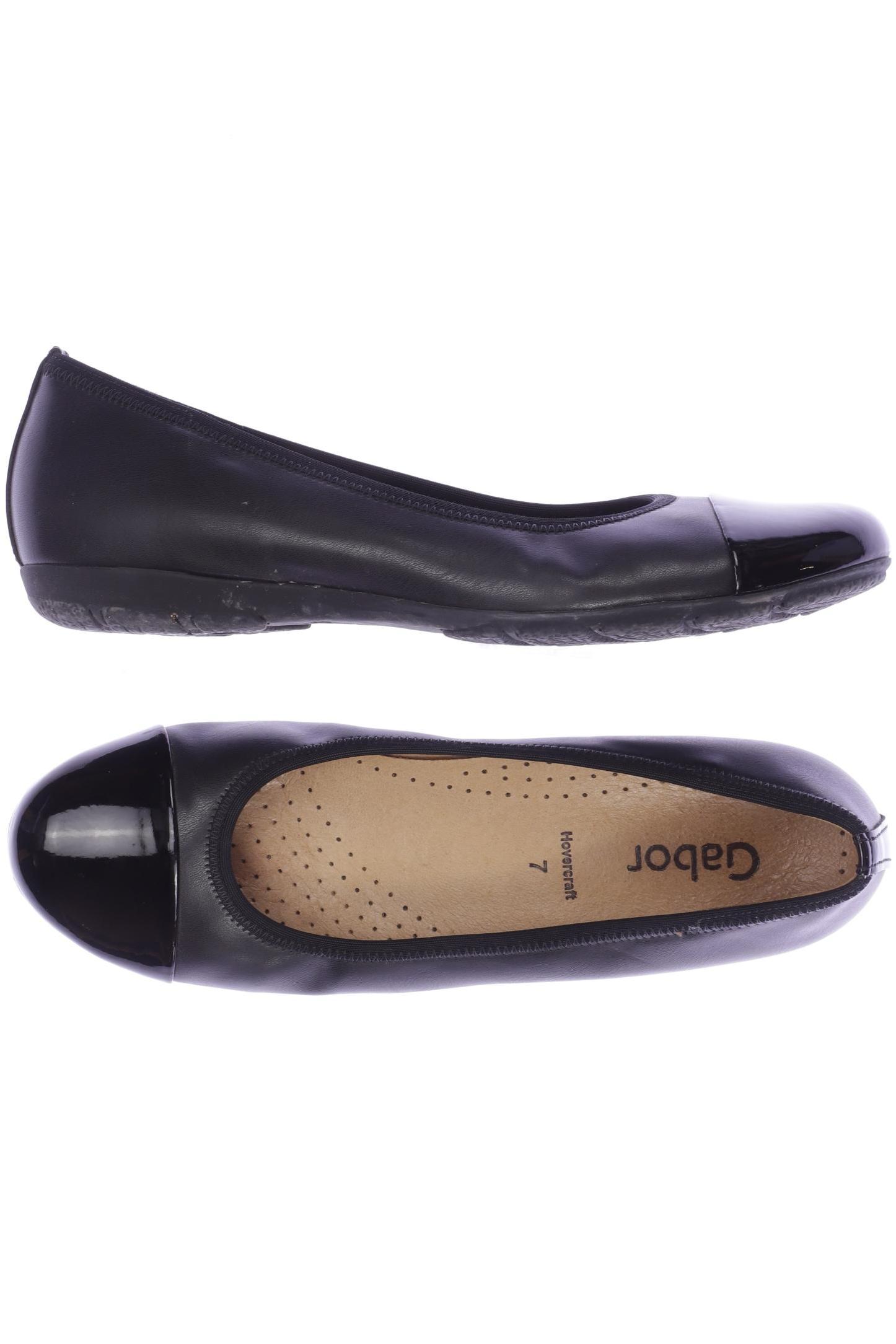 

Gabor Damen Ballerinas, schwarz, Gr. 7