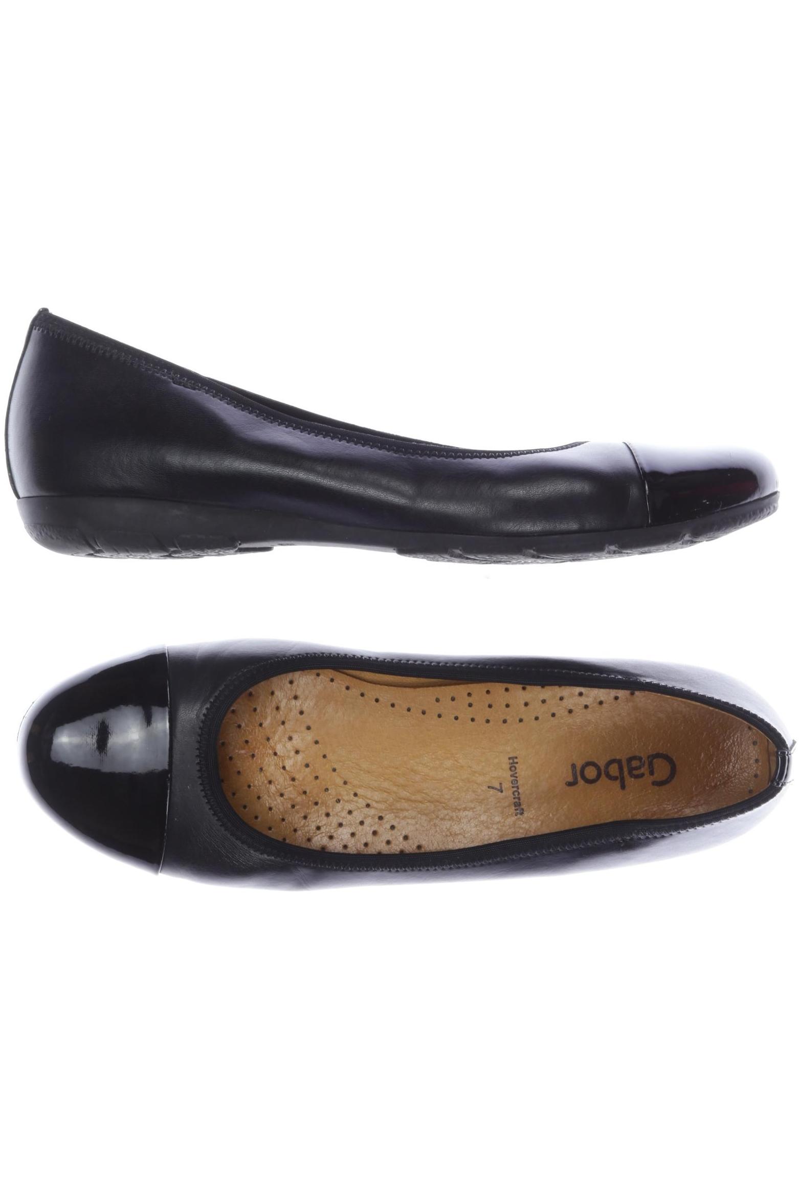 

Gabor Damen Ballerinas, schwarz, Gr. 7