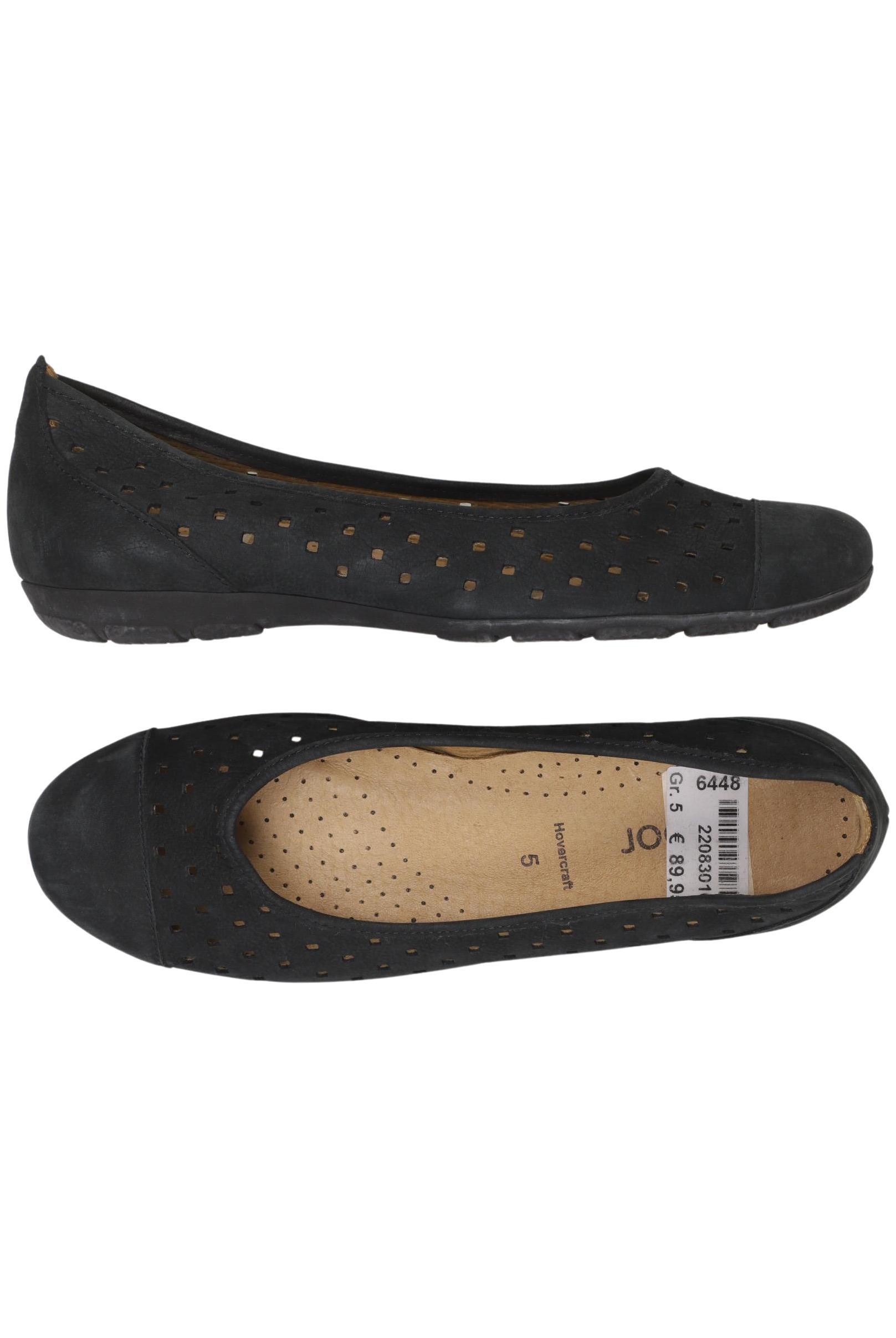 

Gabor Damen Ballerinas, schwarz, Gr. 5