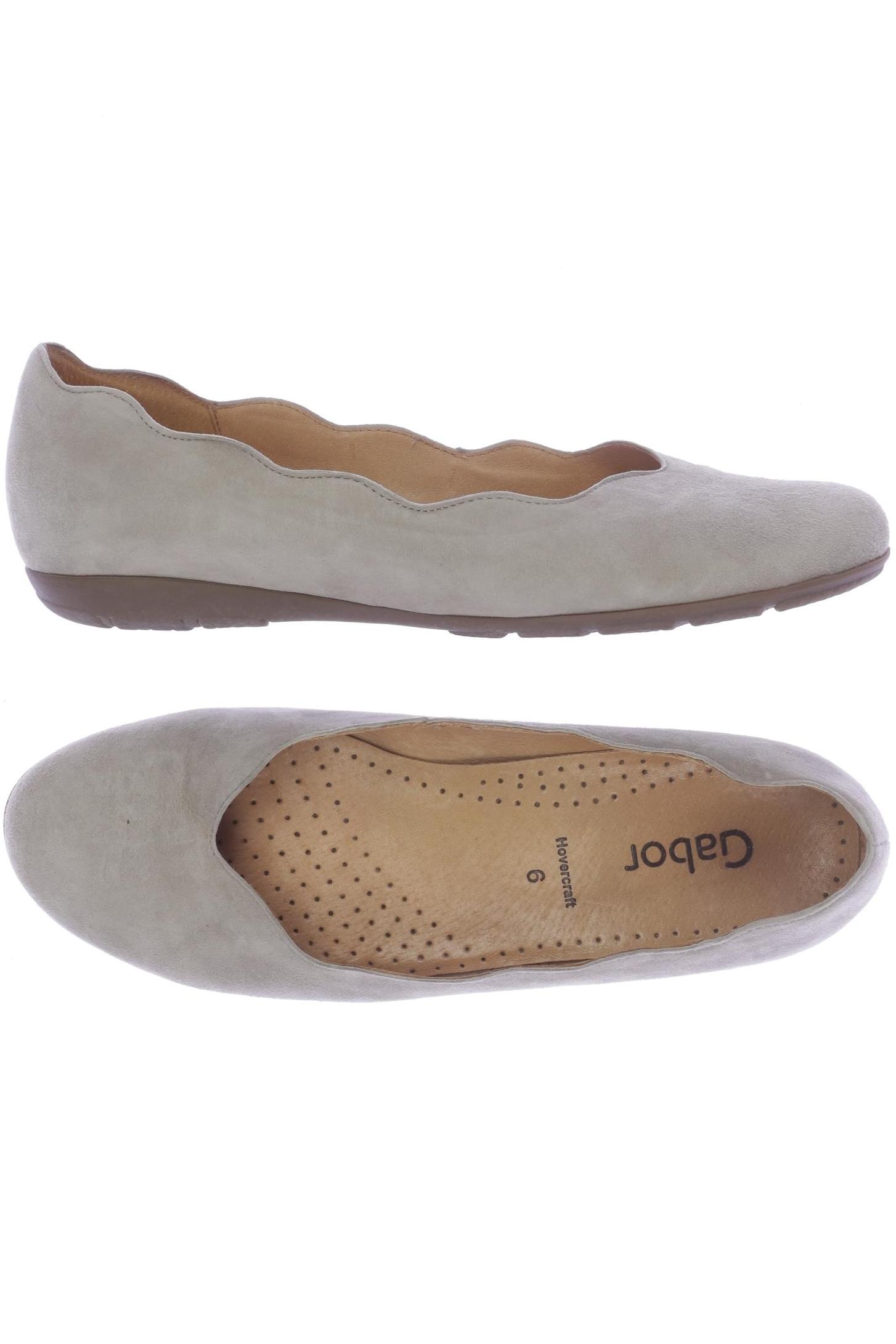 

Gabor Damen Ballerinas, beige, Gr. 6