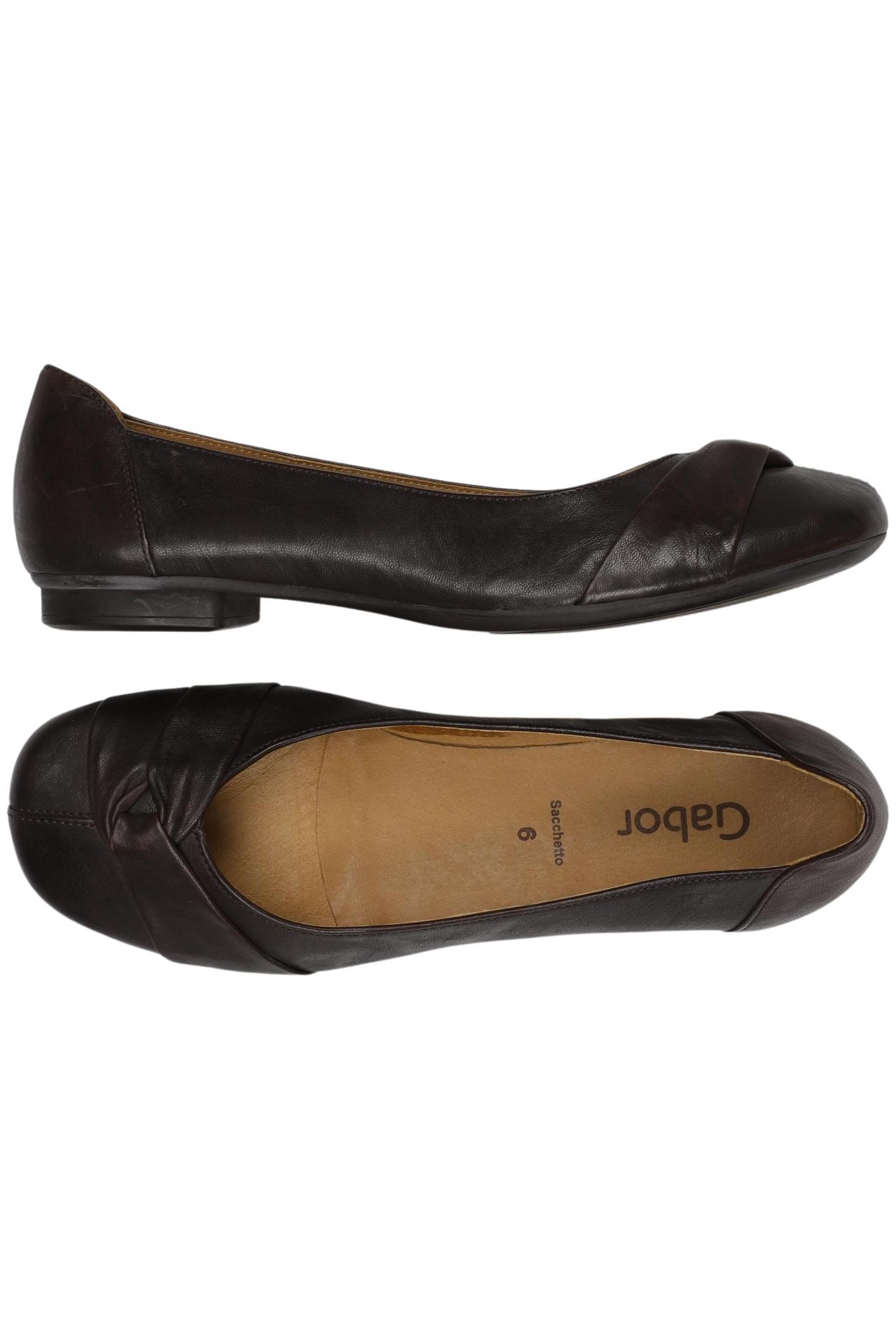 

Gabor Damen Ballerinas, braun, Gr. 6