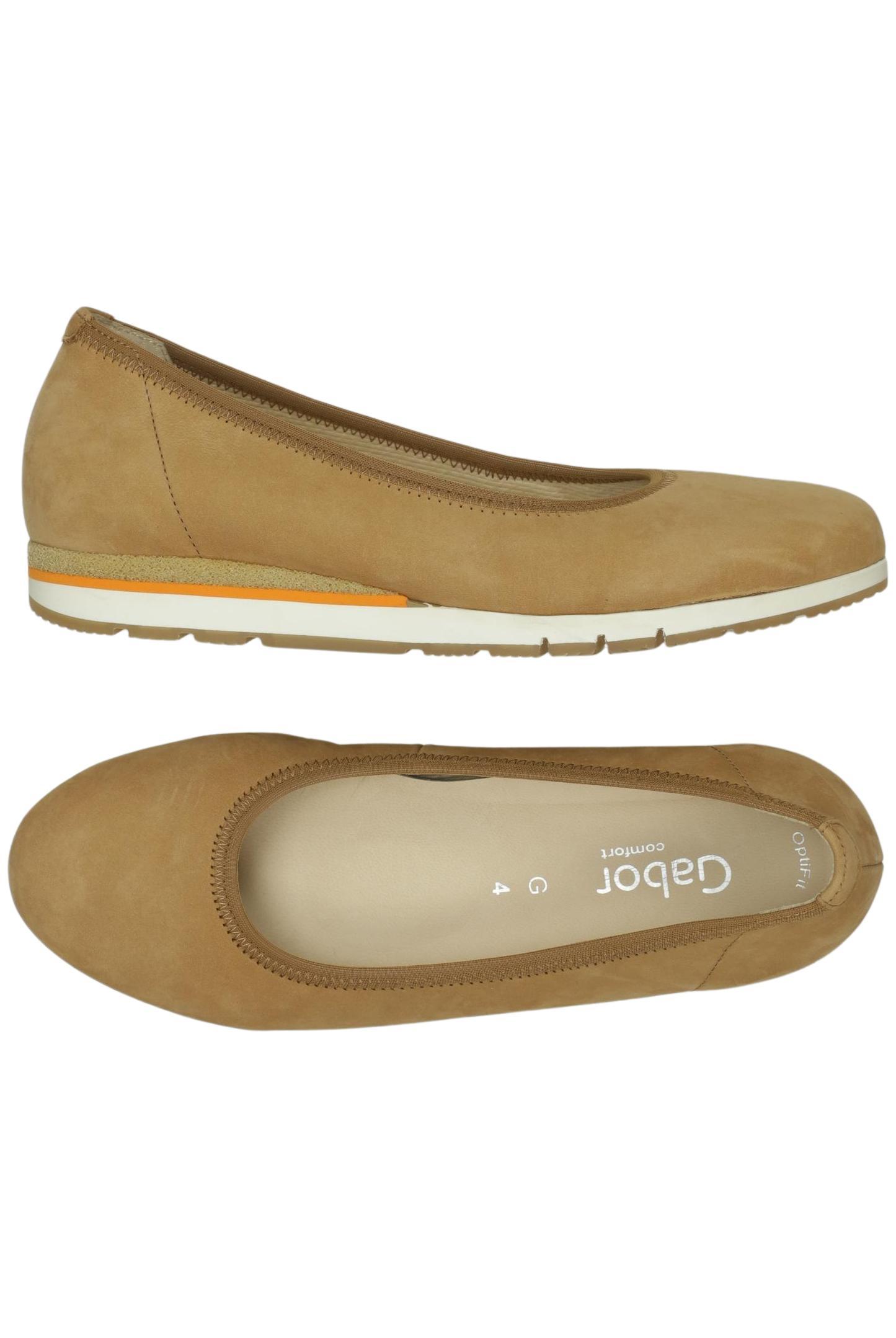 

Gabor Damen Ballerinas, beige, Gr. 4