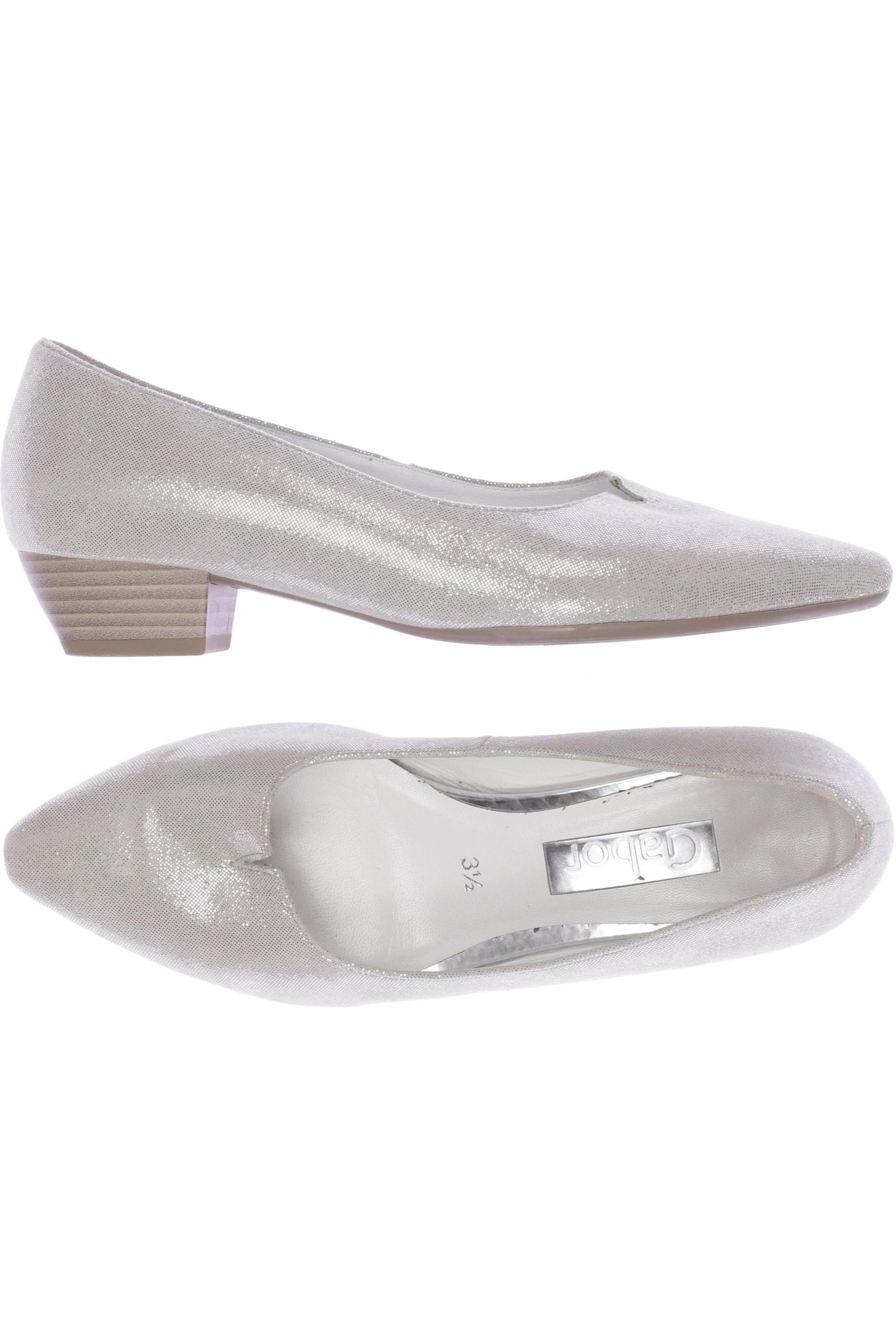 

Gabor Damen Ballerinas, silber, Gr. 3.5