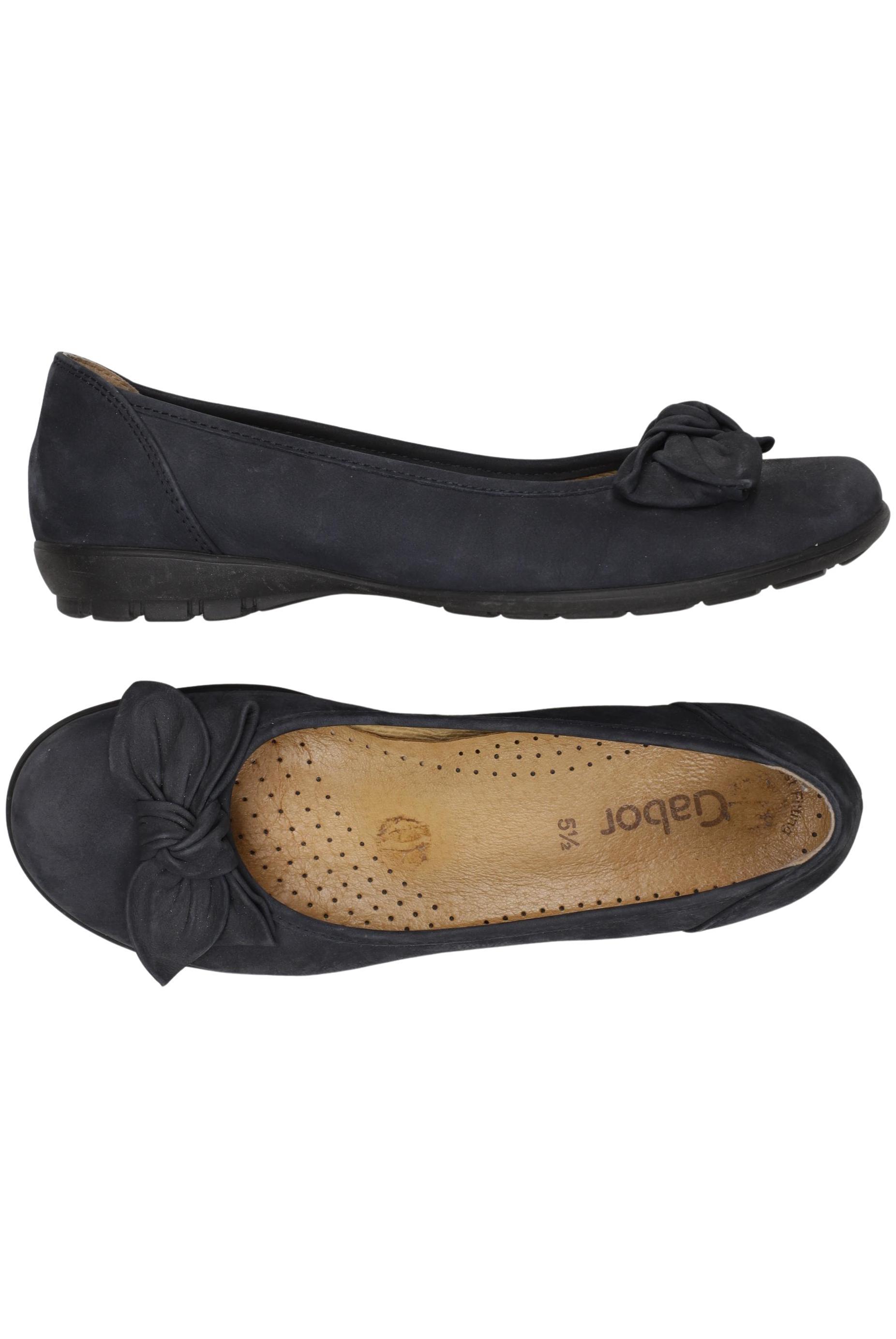 

Gabor Damen Ballerinas, marineblau, Gr. 5.5