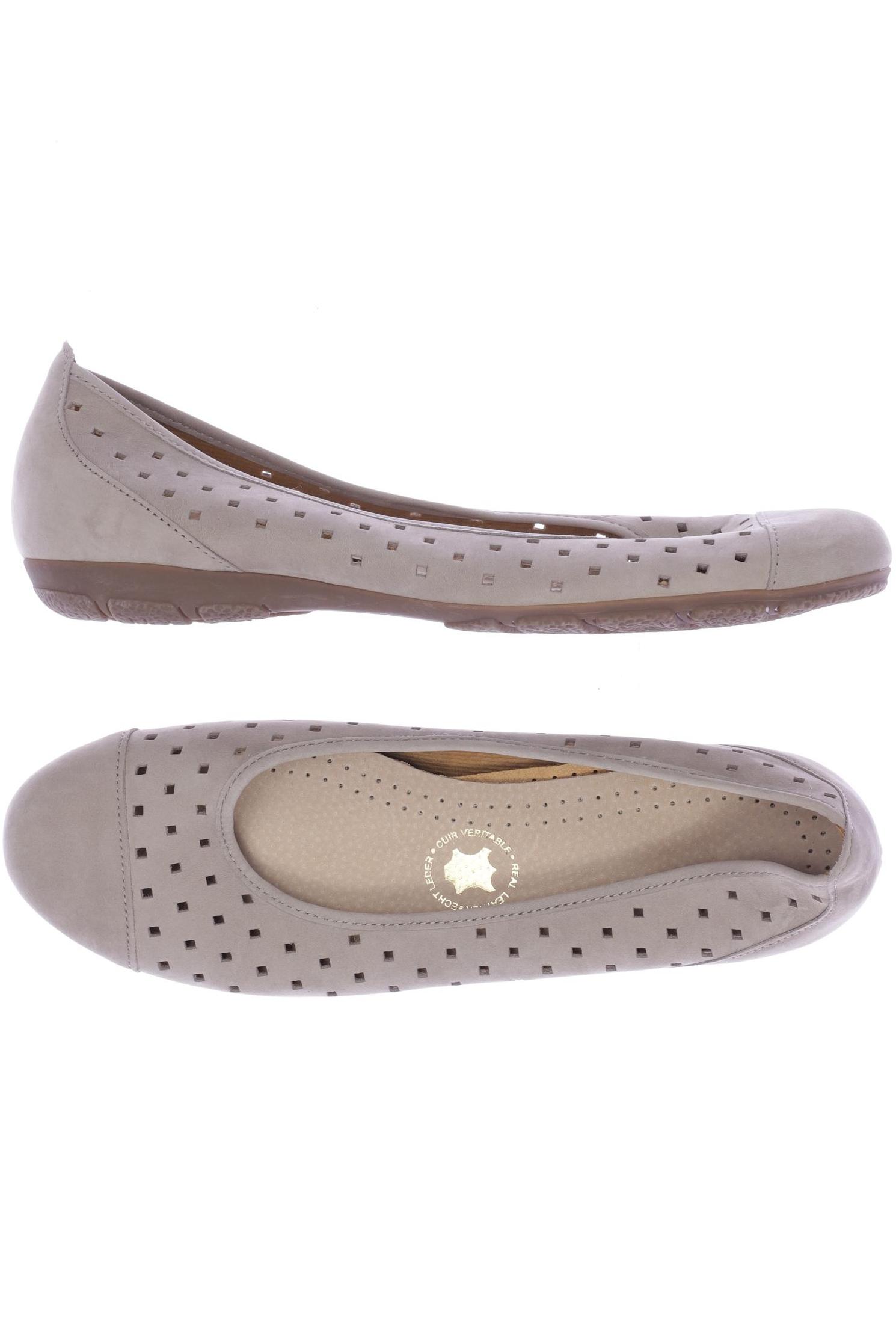 

Gabor Damen Ballerinas, beige, Gr. 7.5