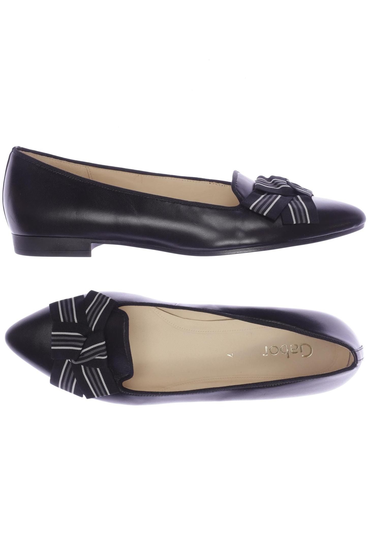 

Gabor Damen Ballerinas, schwarz