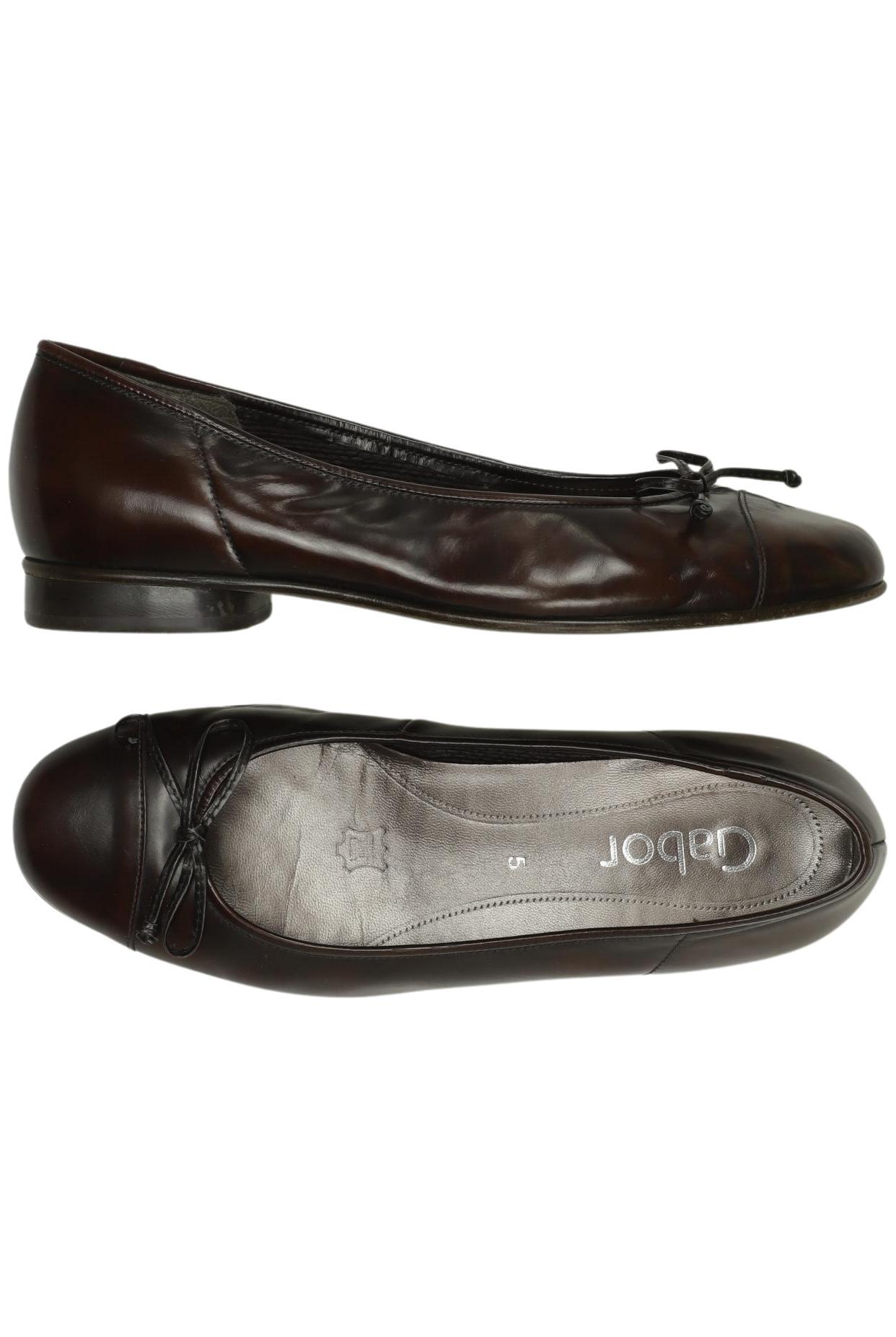 

Gabor Damen Ballerinas, braun, Gr. 5