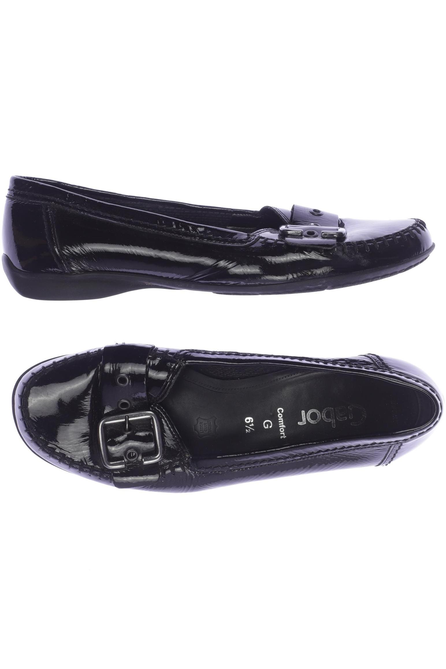 

Gabor Damen Ballerinas, schwarz, Gr. 6.5