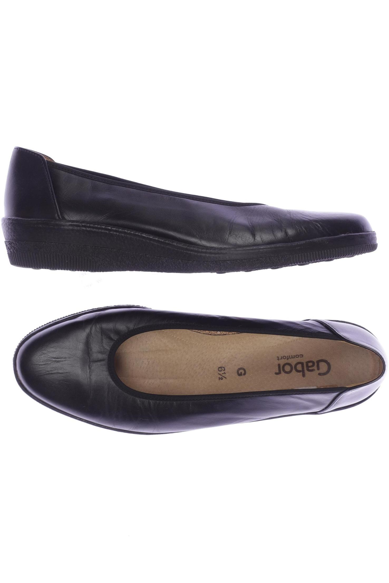 

Gabor Damen Ballerinas, schwarz, Gr. 6.5
