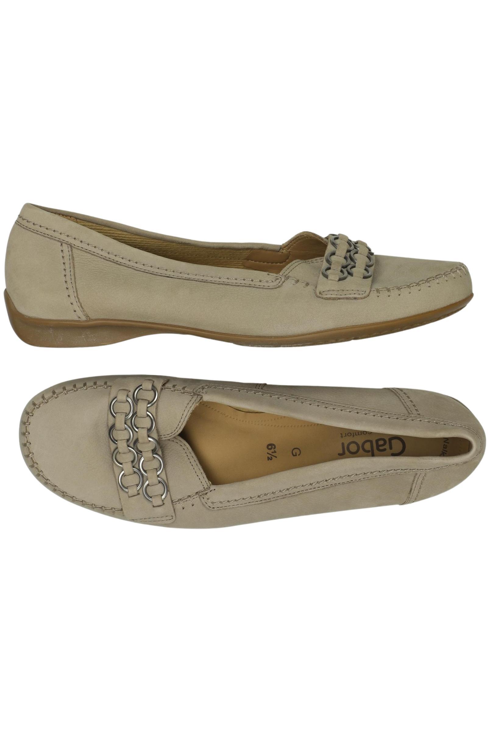 

Gabor Damen Ballerinas, beige, Gr. 6.5
