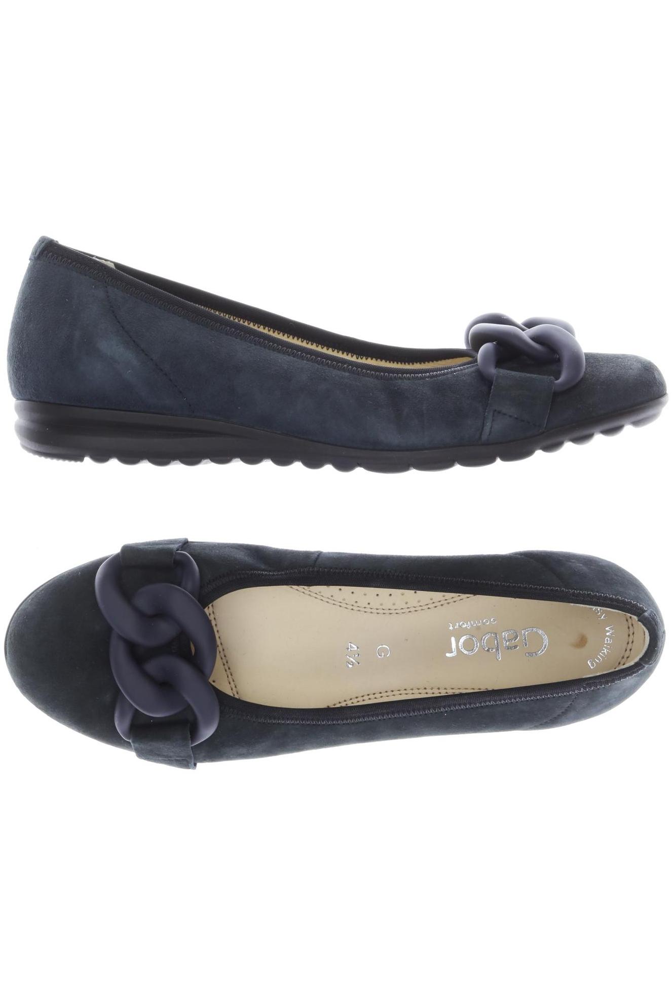 

Gabor Damen Ballerinas, marineblau, Gr. 4.5
