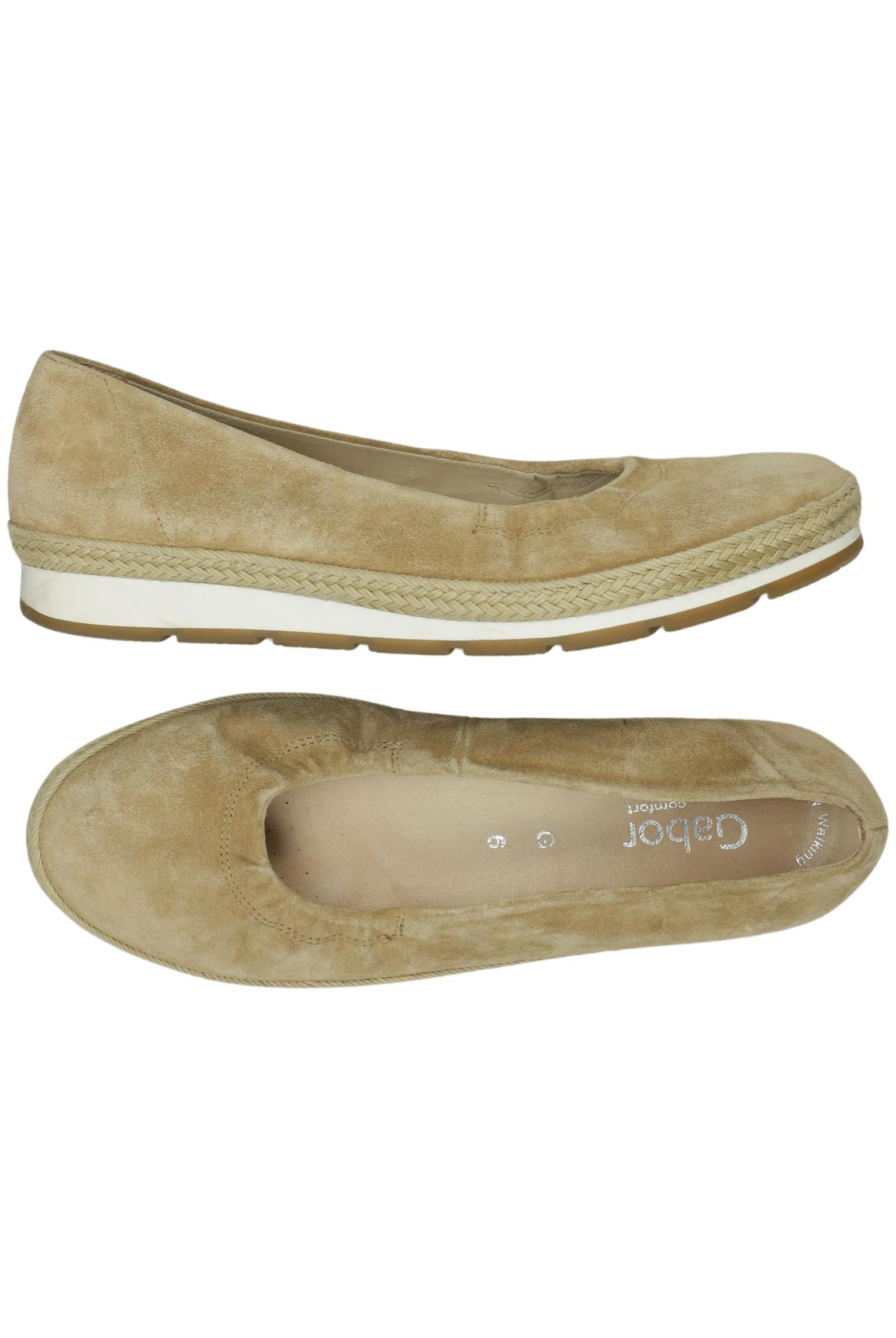 

Gabor Damen Ballerinas, beige, Gr. 6