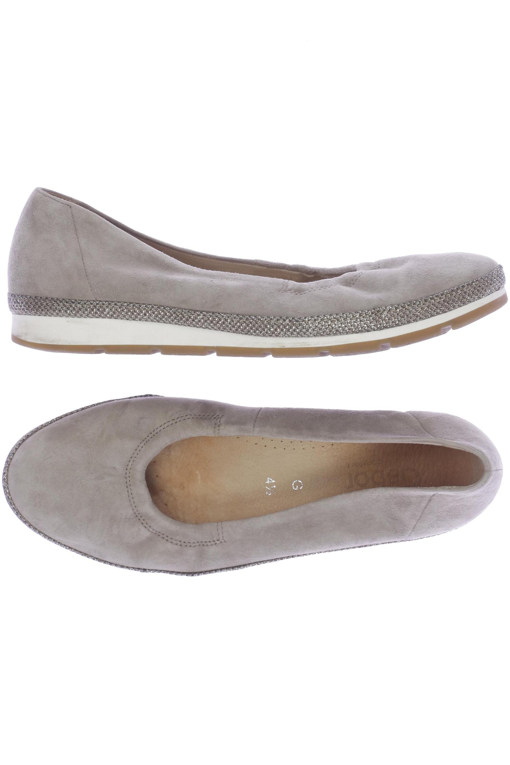 

Gabor Damen Ballerinas, grau, Gr. 4.5