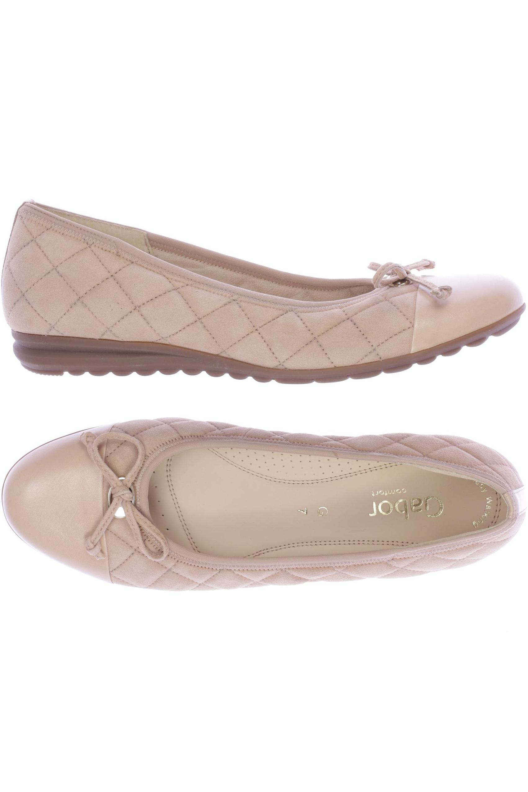 

Gabor Damen Ballerinas, beige, Gr. 7