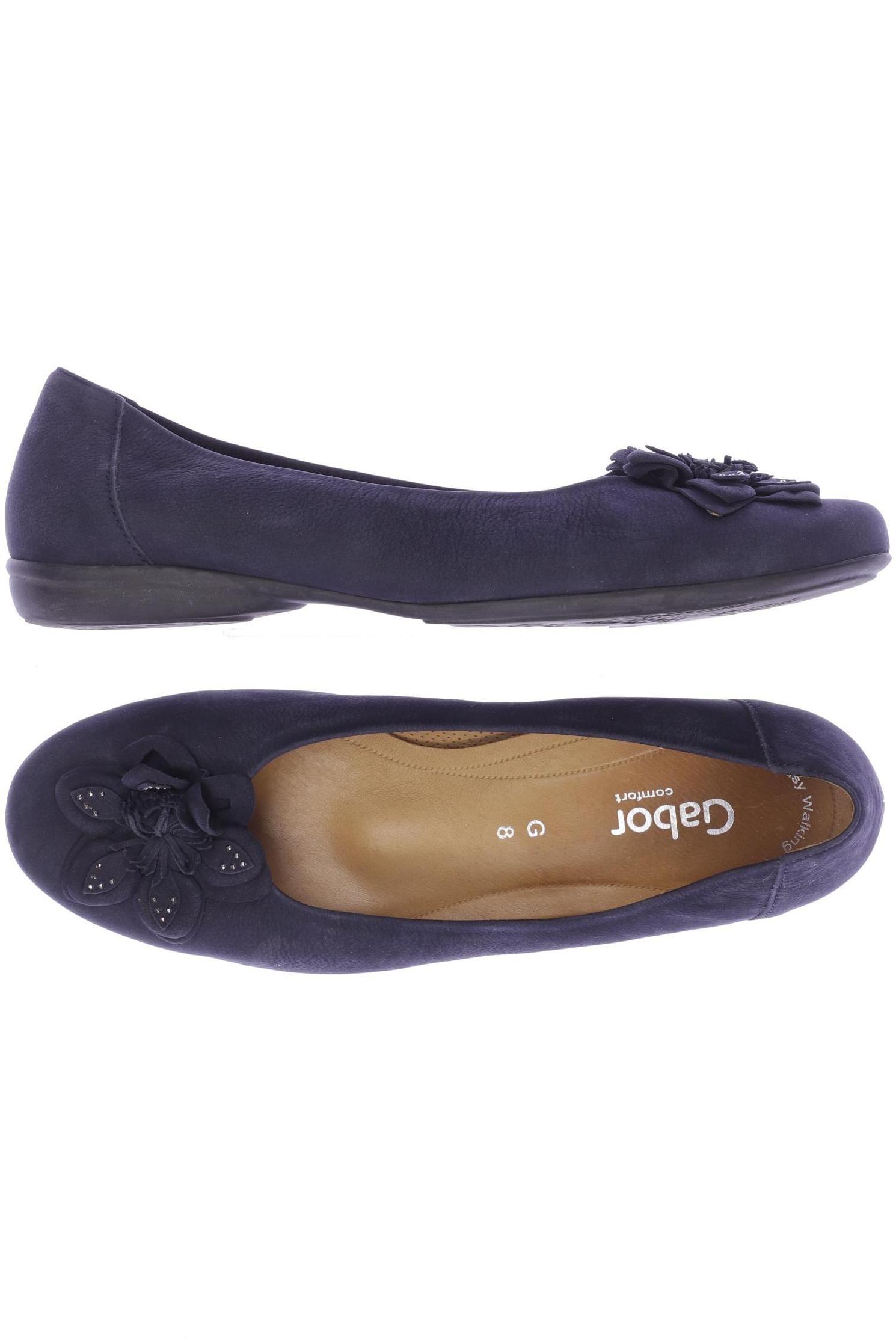 

Gabor Damen Ballerinas, marineblau, Gr. 8