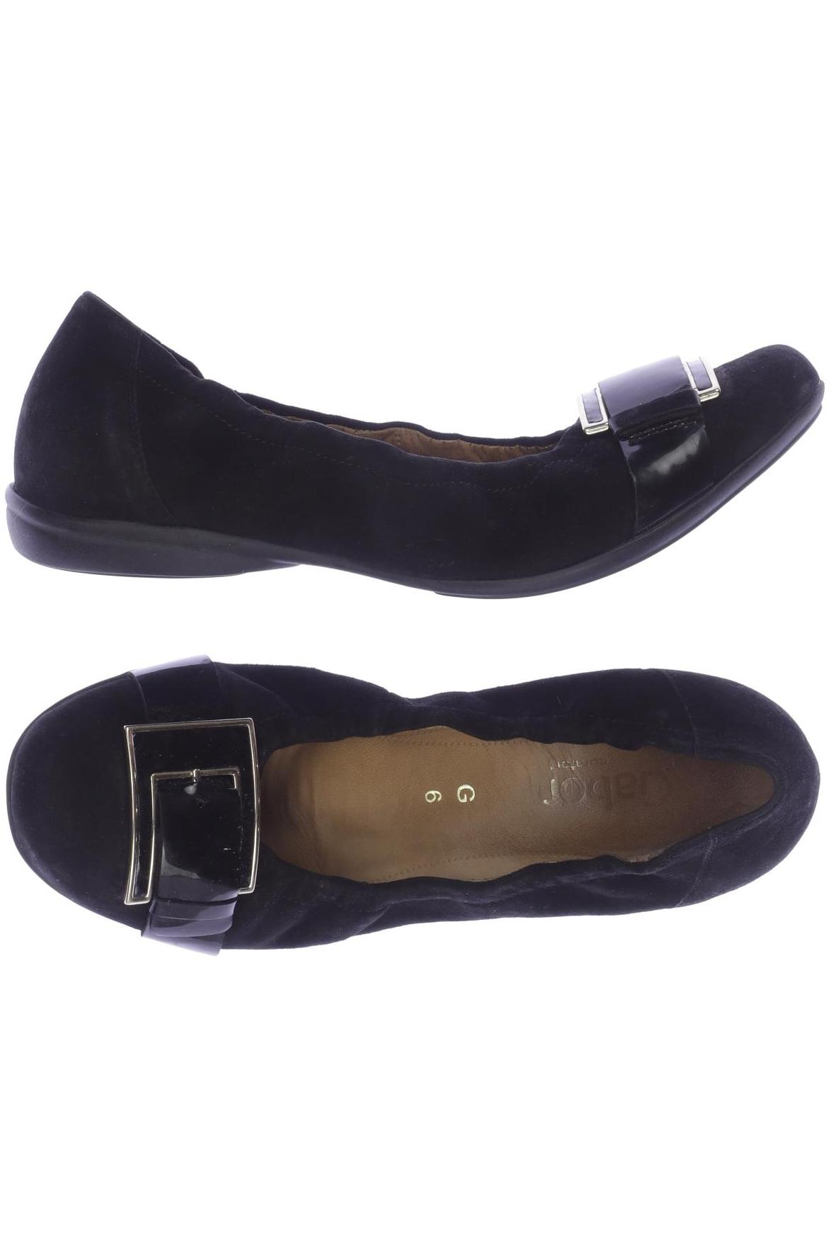 

Gabor Damen Ballerinas, schwarz, Gr. 6