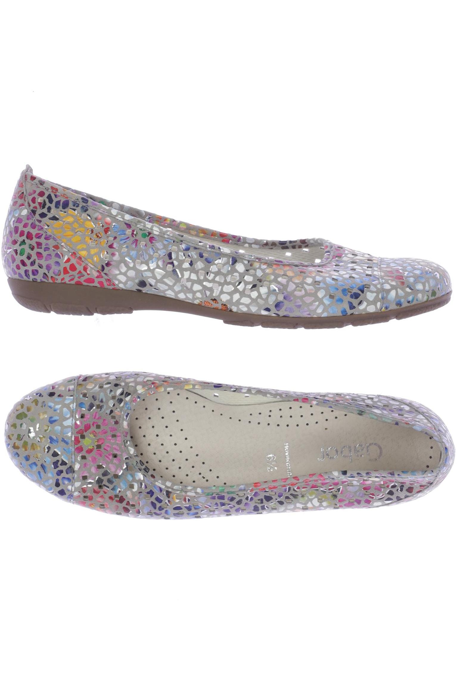 

Gabor Damen Ballerinas, grau, Gr. 6.5