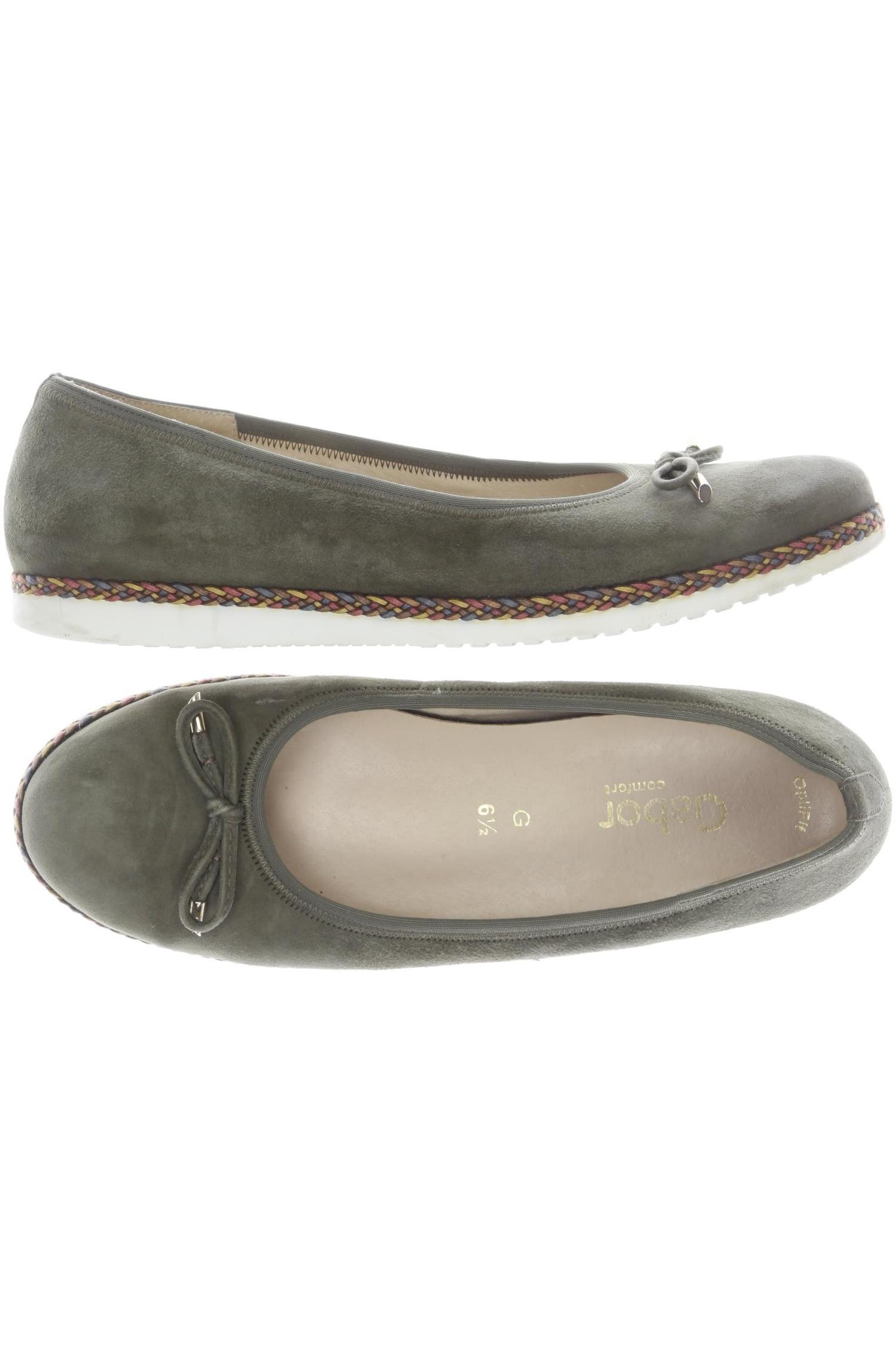 

Gabor Damen Ballerinas, grün, Gr. 6.5