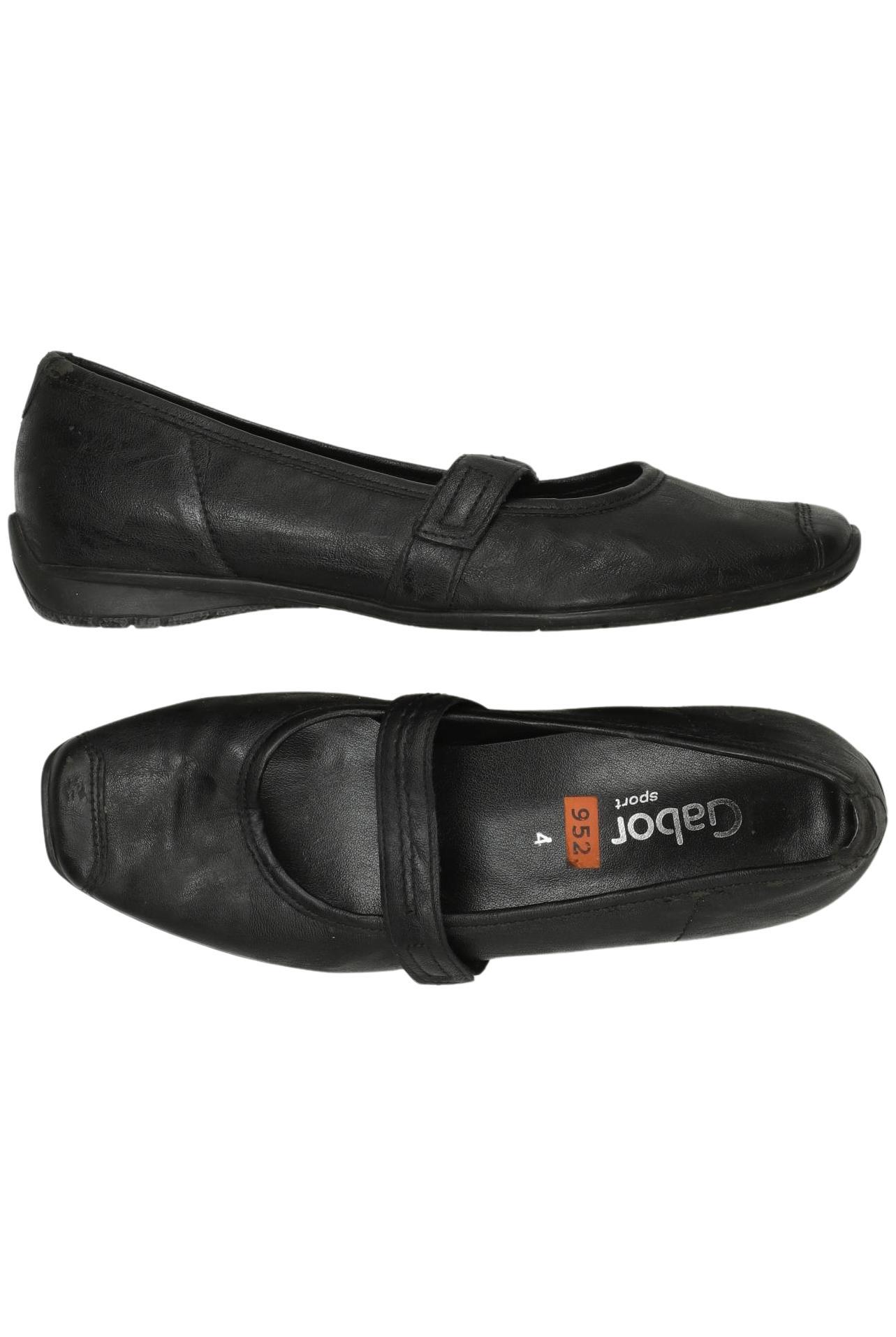 

Gabor Damen Ballerinas, schwarz, Gr. 4