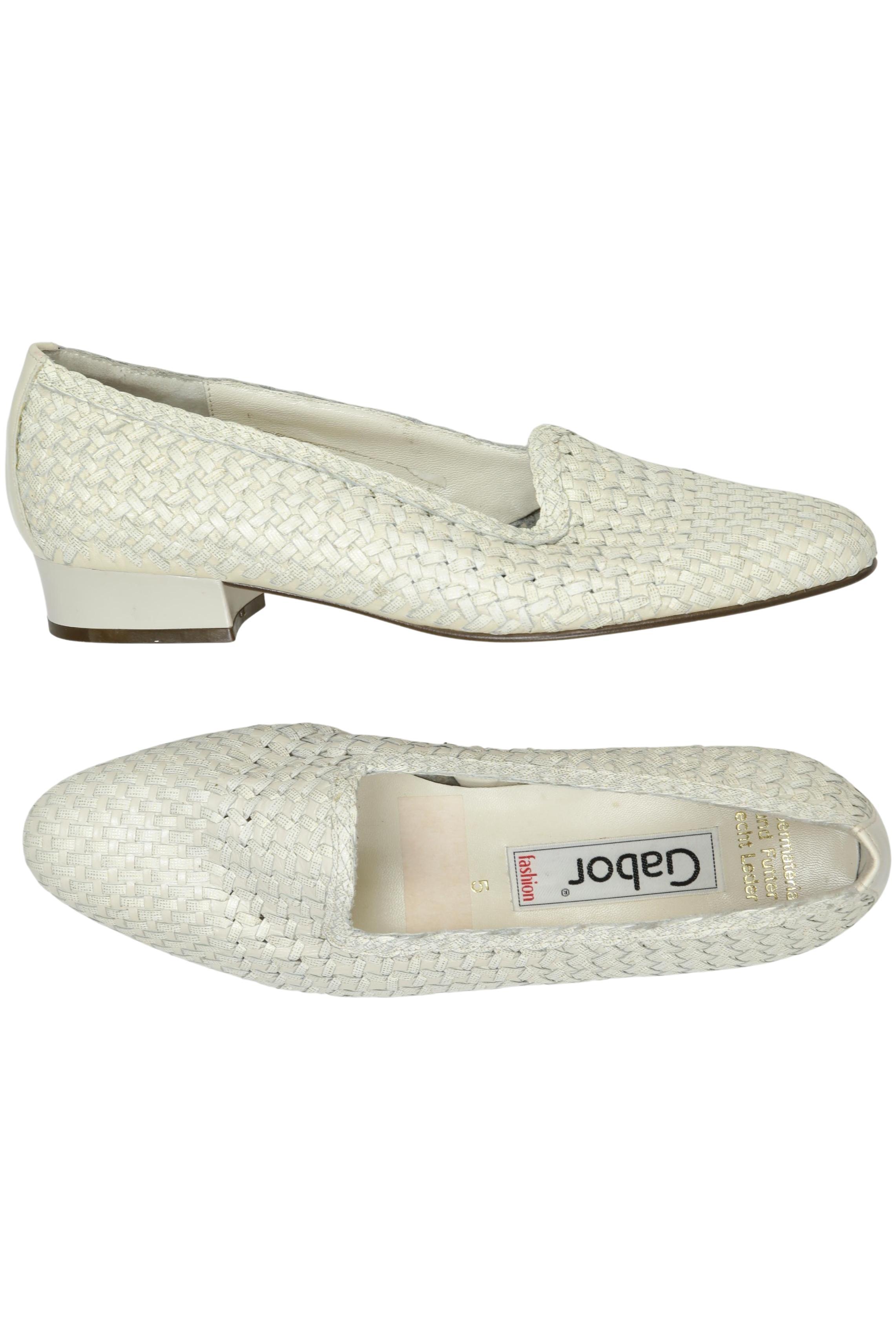 

Gabor Damen Ballerinas, cremeweiß, Gr. 5