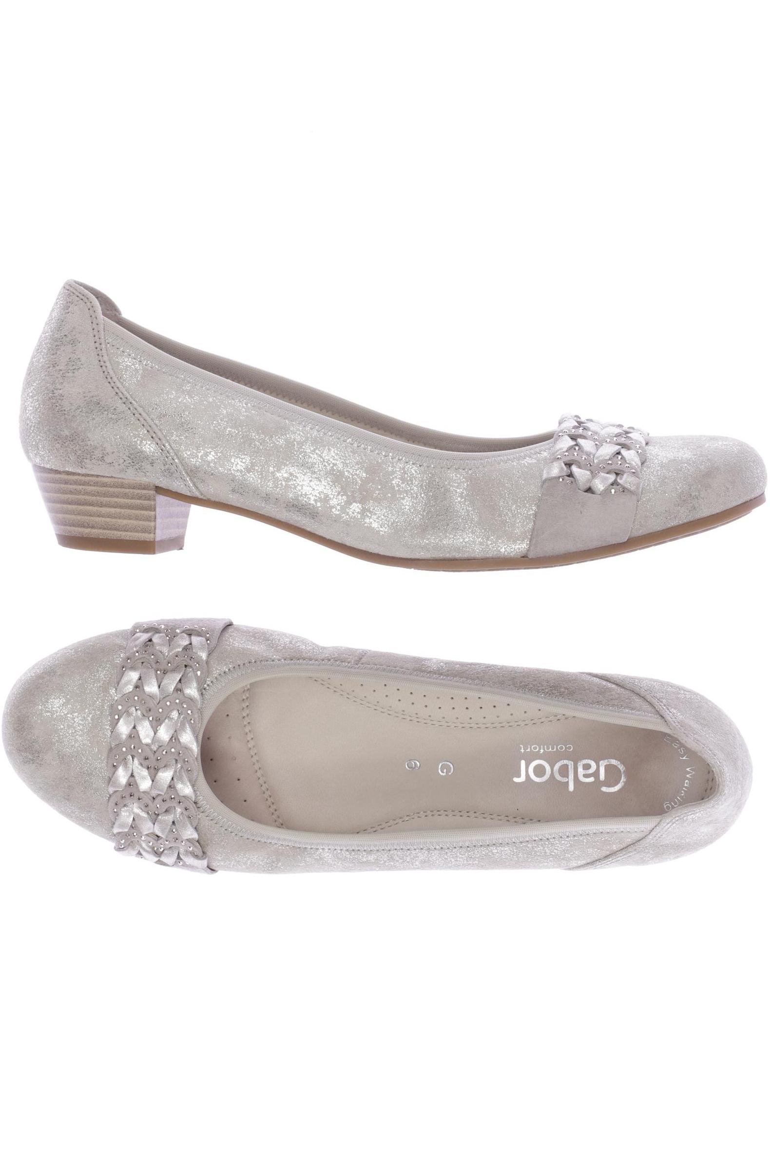 

Gabor Damen Ballerinas, silber