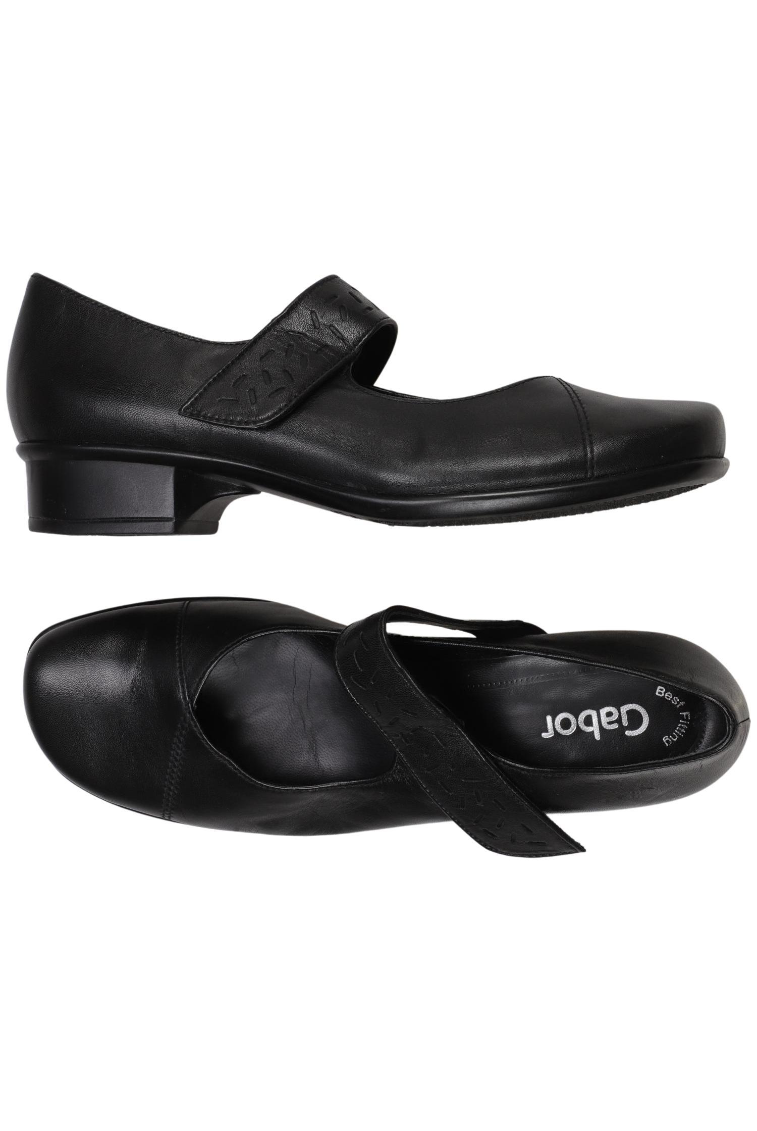 

Gabor Damen Ballerinas, schwarz, Gr. 6.5