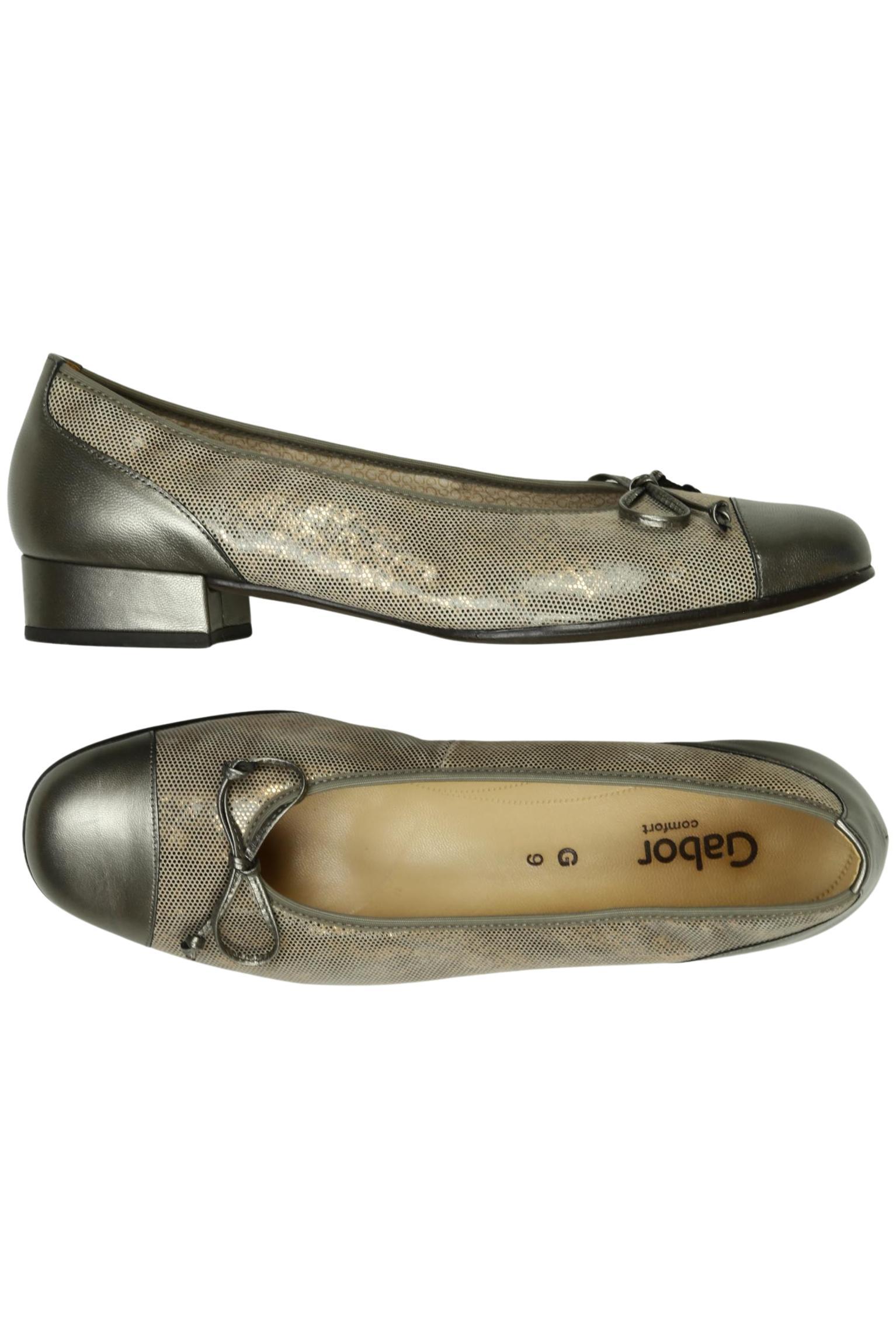 Thumbnail - Gabor Damen Ballerinas, grau, Gr. 9