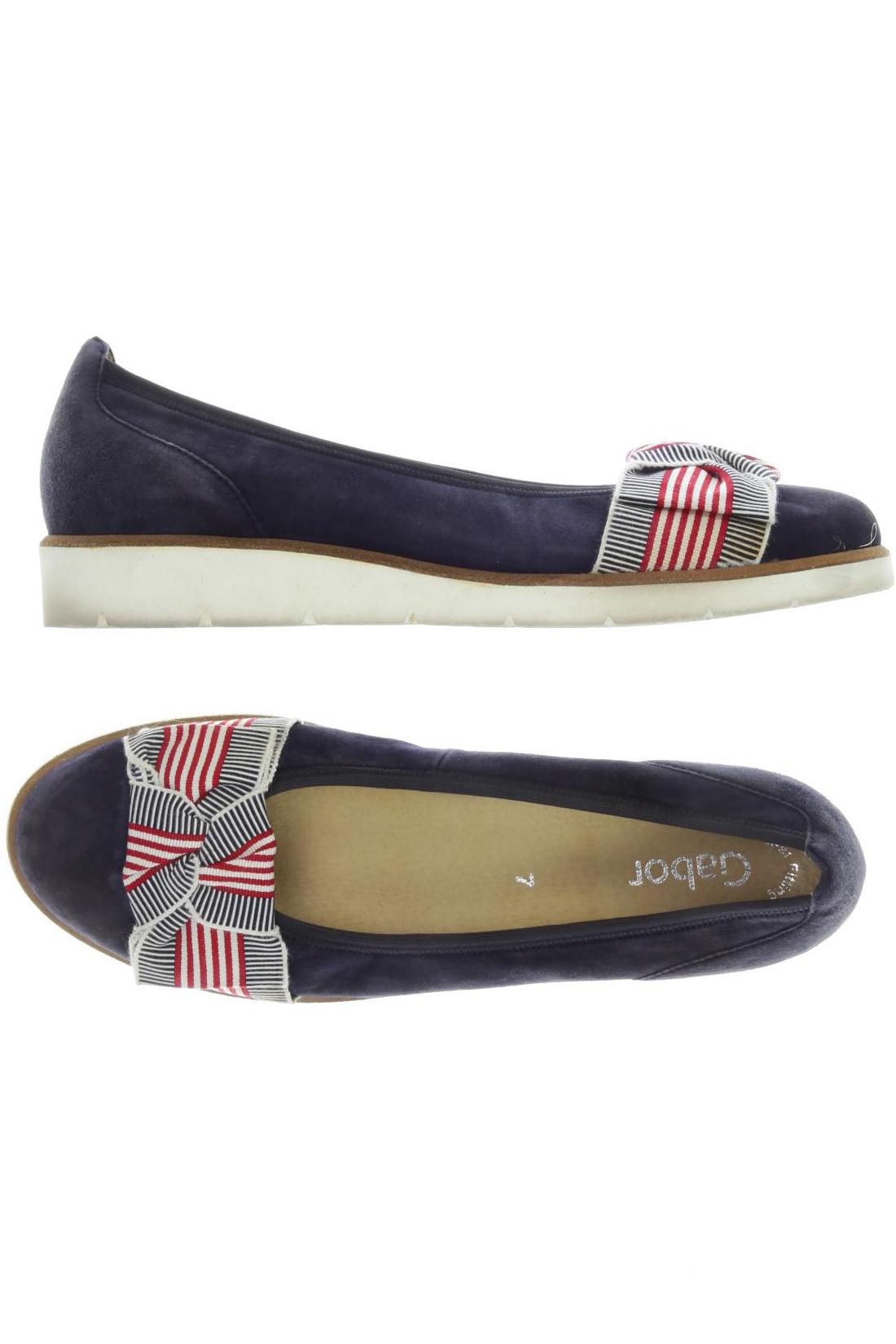 

Gabor Damen Ballerinas, marineblau, Gr. 7