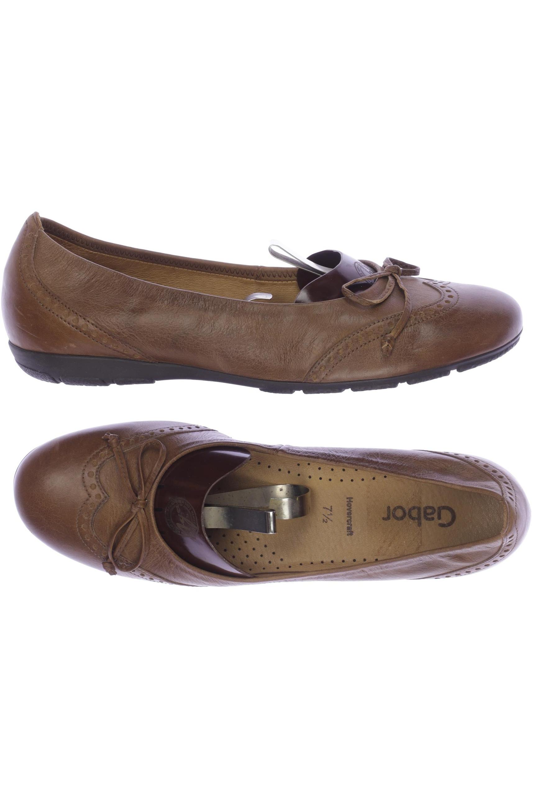 

Gabor Damen Ballerinas, braun, Gr. 7.5