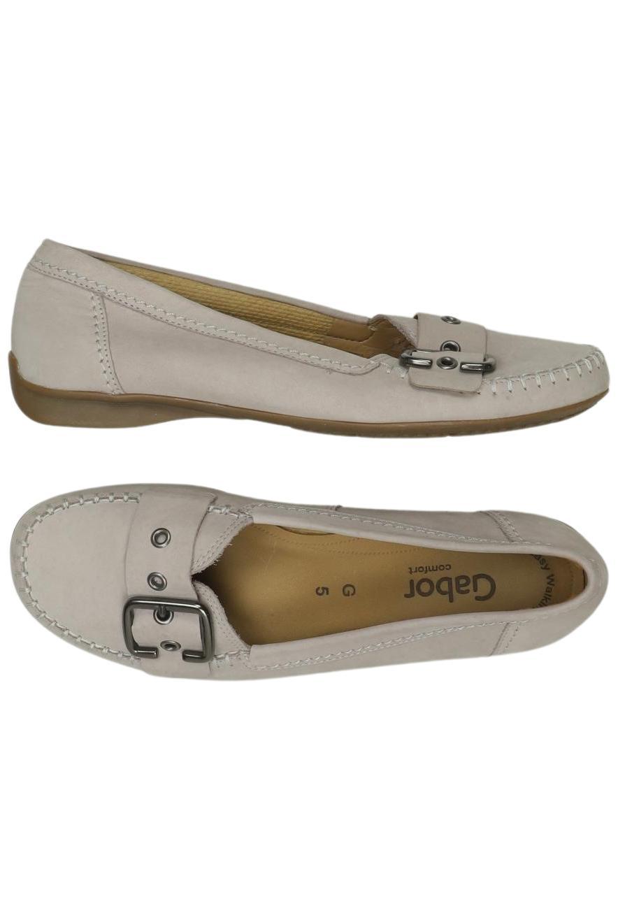 

Gabor Damen Ballerinas, cremeweiß, Gr. 5