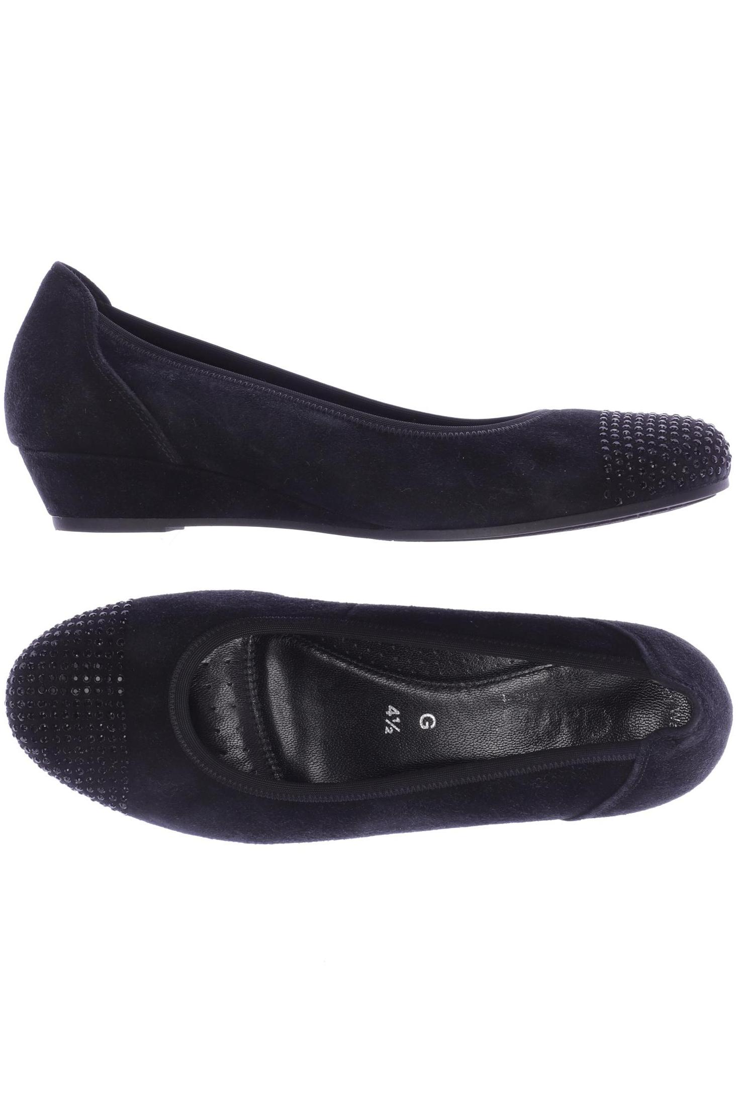 

Gabor Damen Ballerinas, schwarz, Gr. 4.5