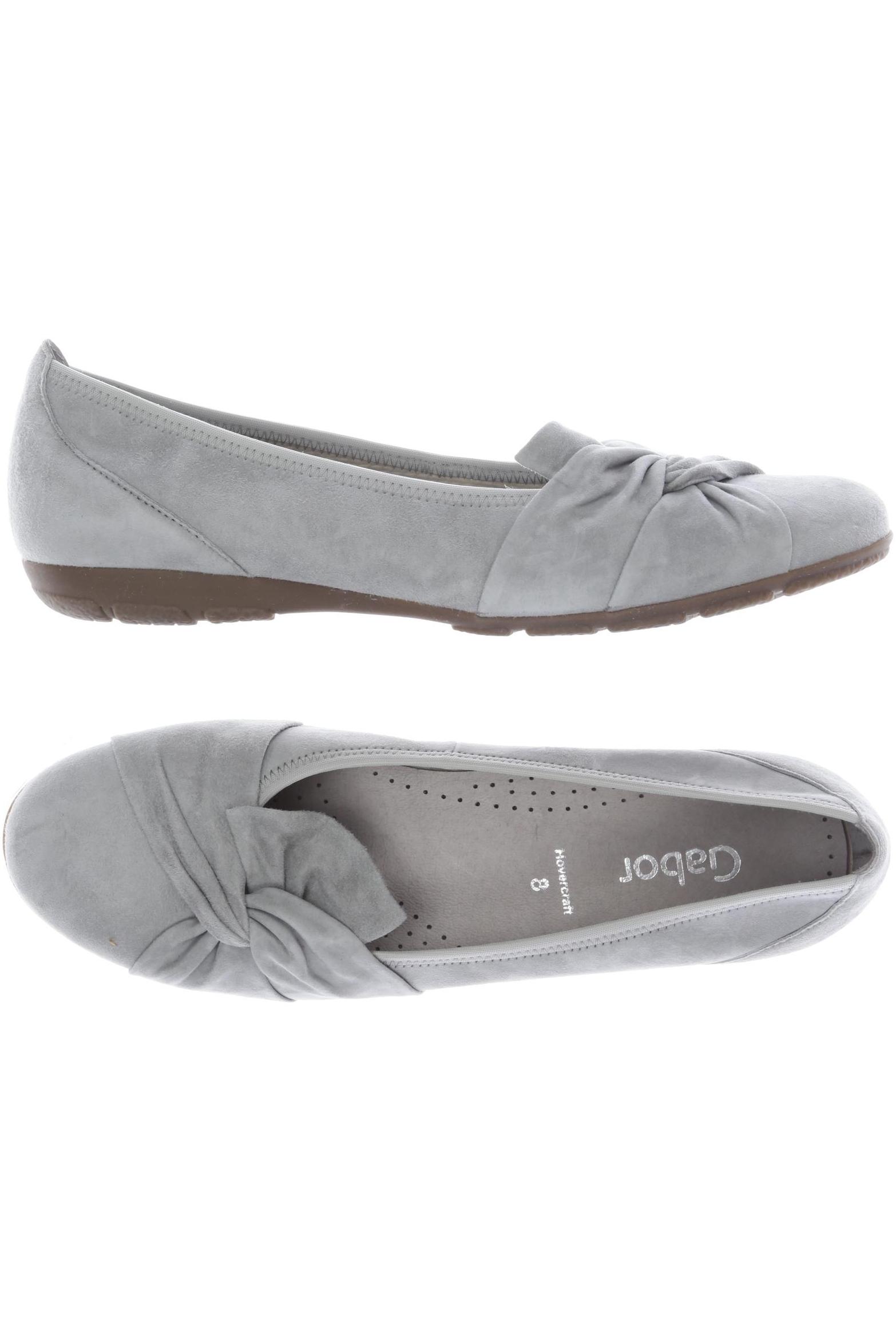 

Gabor Damen Ballerinas, grau, Gr. 8