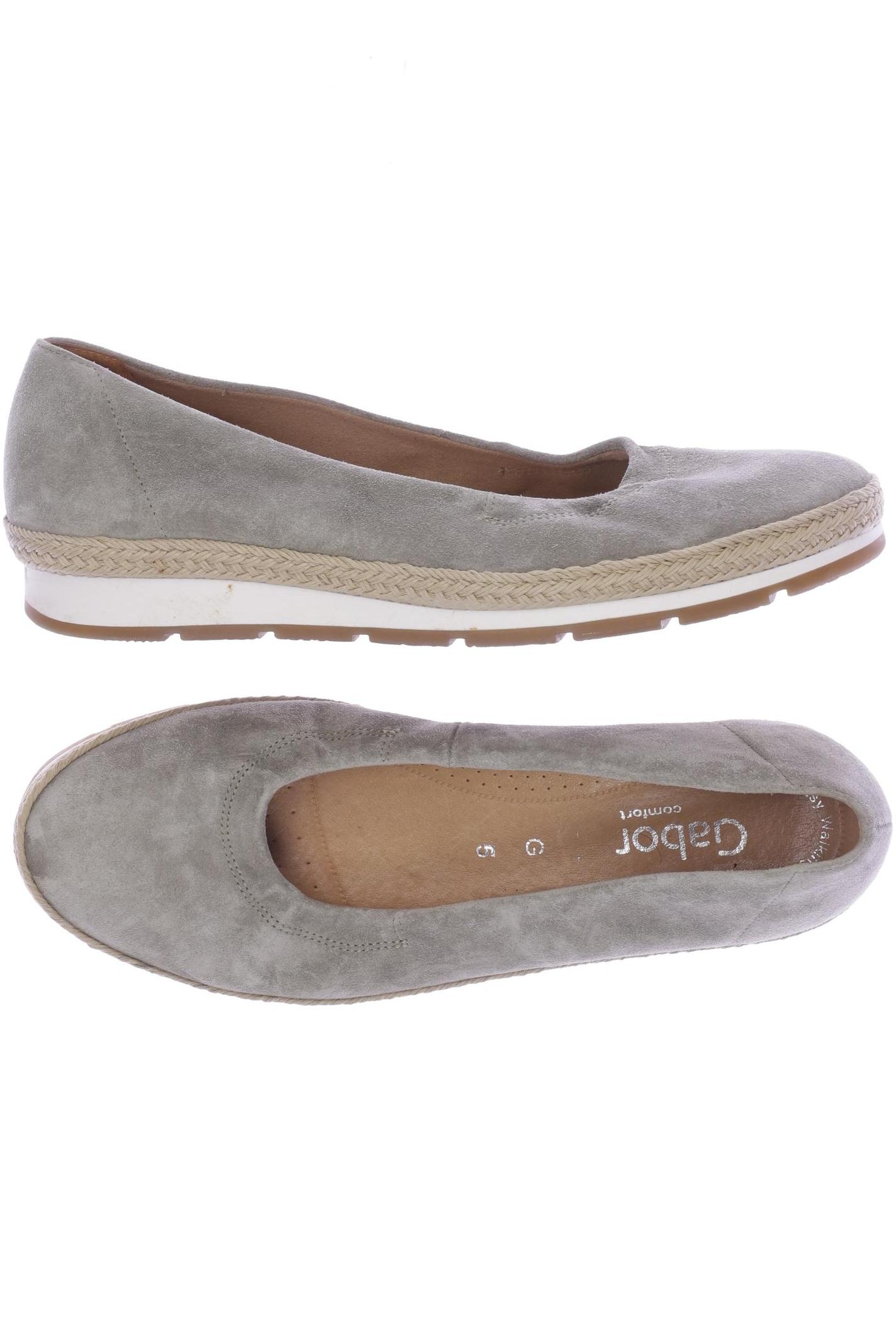 

Gabor Damen Ballerinas, grau, Gr. 5