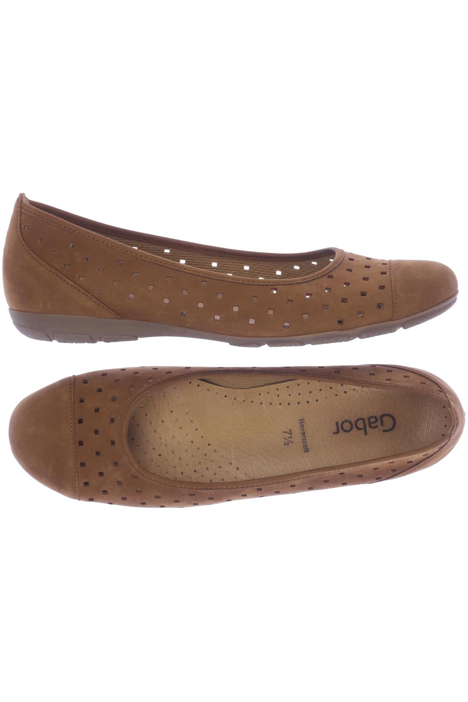 

Gabor Damen Ballerinas, braun, Gr. 7.5