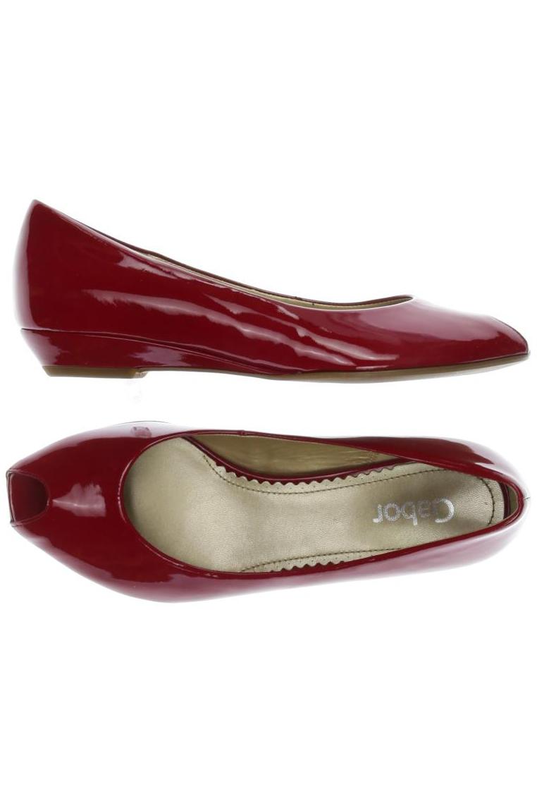 

Gabor Damen Ballerinas, rot, Gr. 4.5