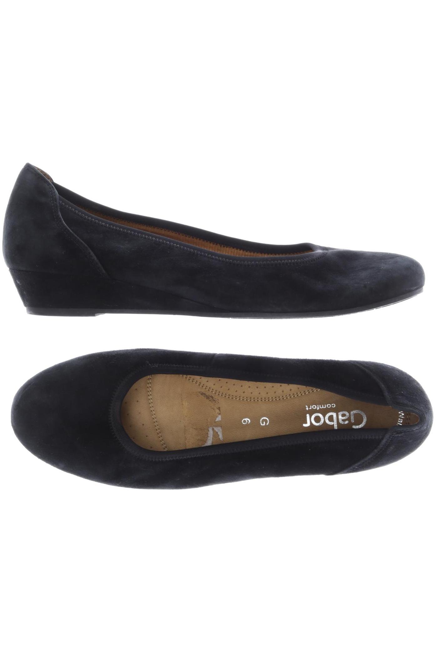 

Gabor Damen Ballerinas, schwarz, Gr. 6