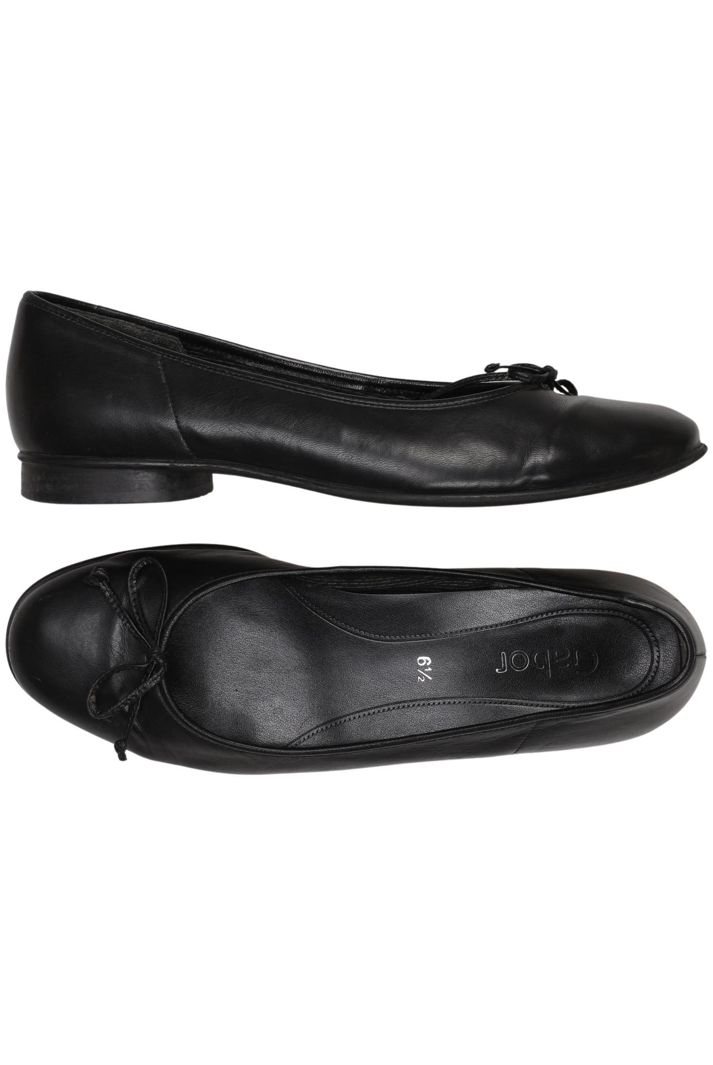 

Gabor Damen Ballerinas, schwarz, Gr. 6.5